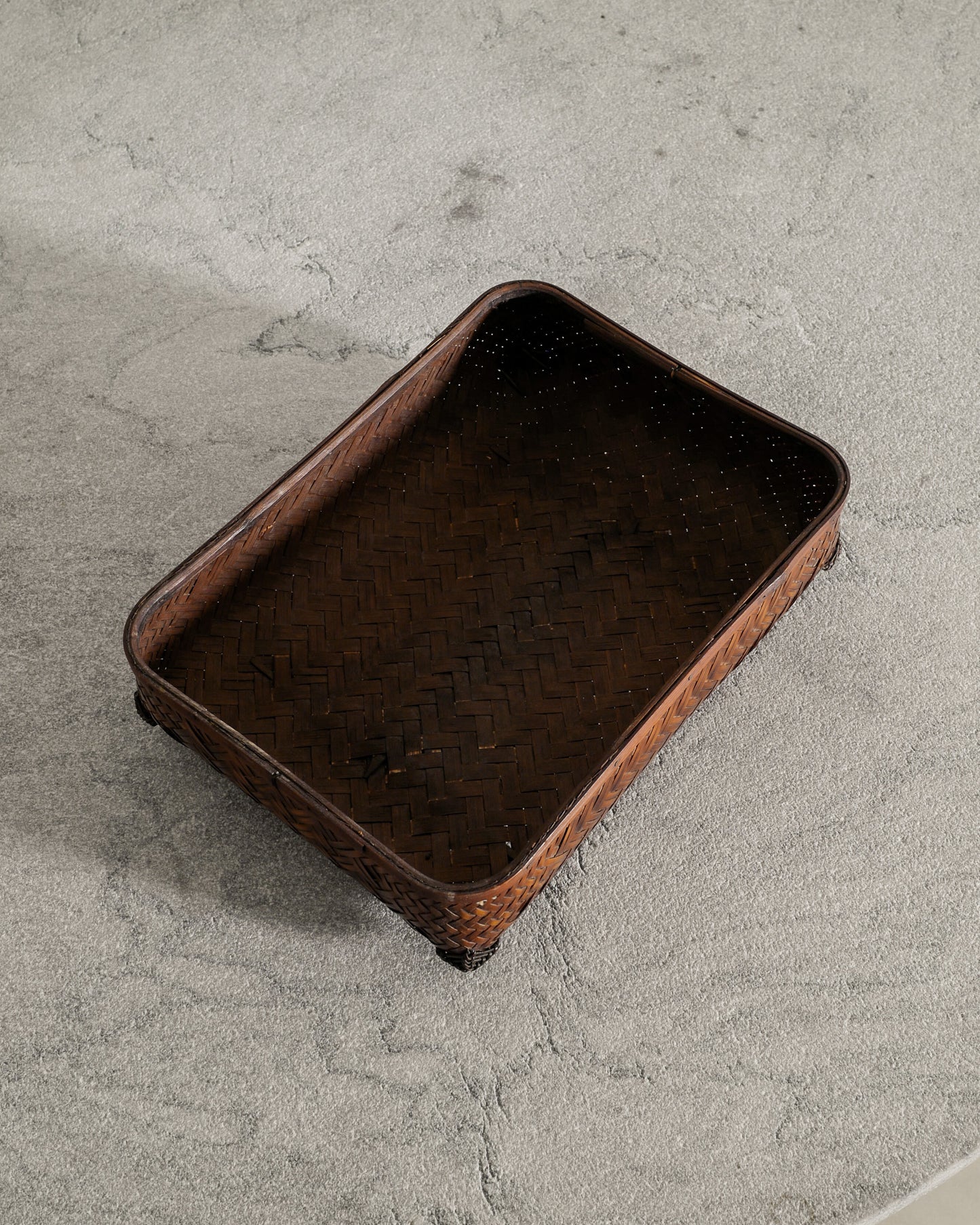 JAPANESE IKEBANA BASKET, 1950s