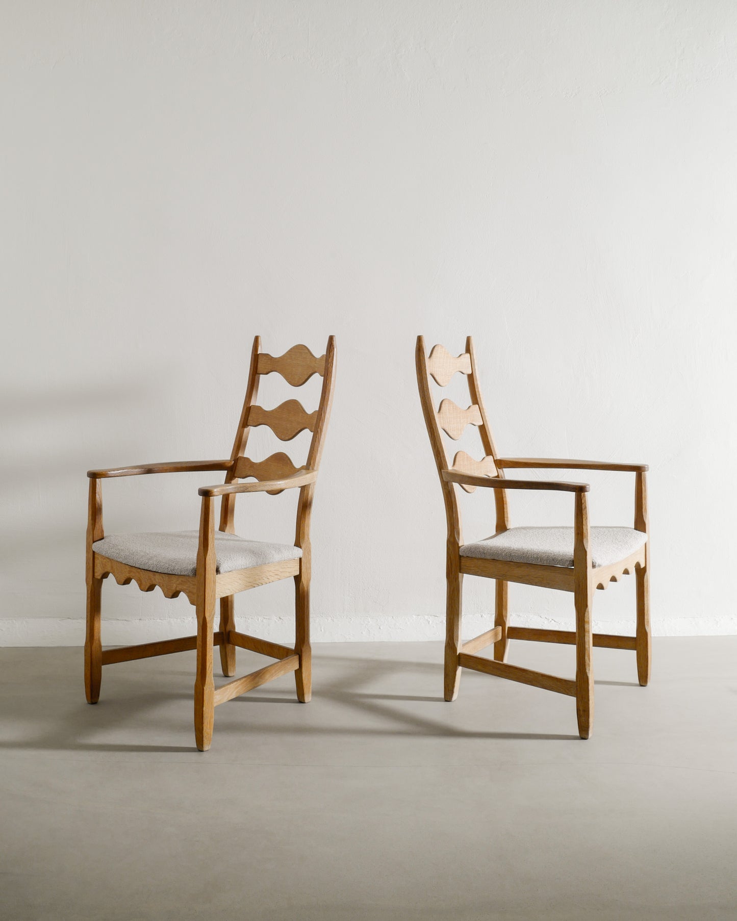 HENNING KJAERNULF ARMCHAIRS, 1950s