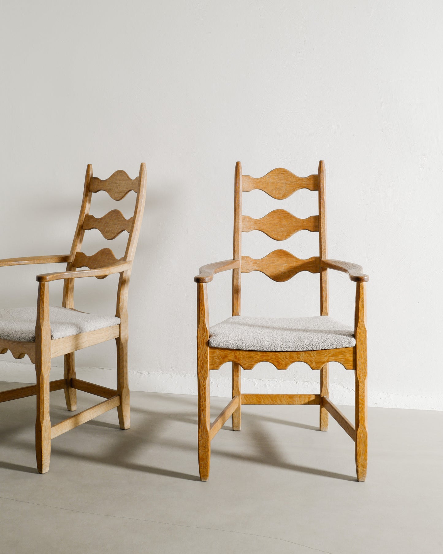 HENNING KJAERNULF ARMCHAIRS, 1950s