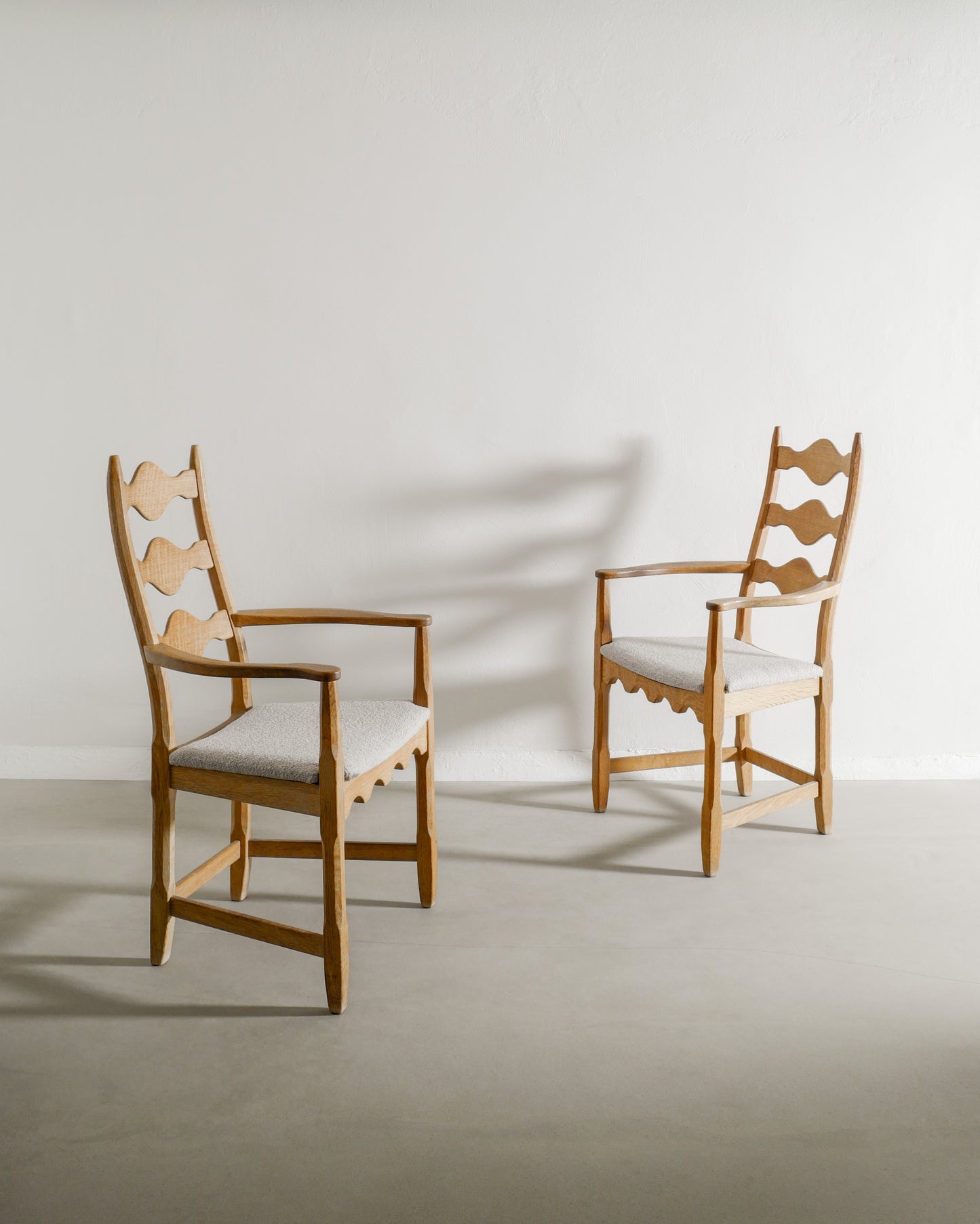 HENNING KJAERNULF ARMCHAIRS, 1950s