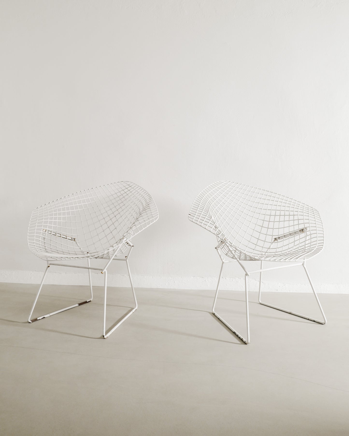 HARRY BERTOIA DIAMOND CHAIRS, 1950s