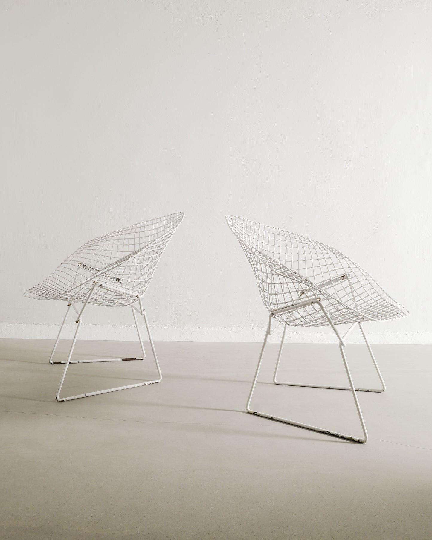 HARRY BERTOIA DIAMOND CHAIRS, 1950s