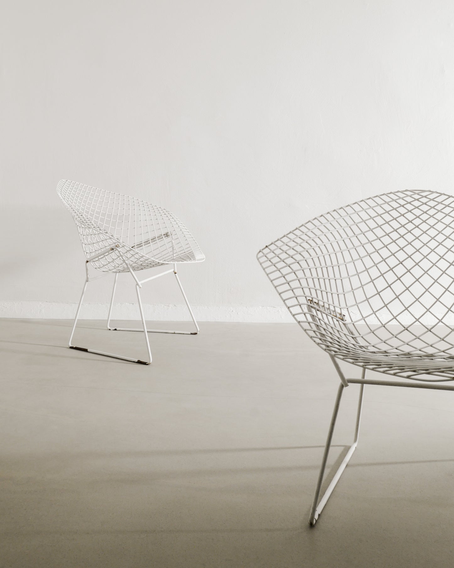 HARRY BERTOIA DIAMOND CHAIRS, 1950s