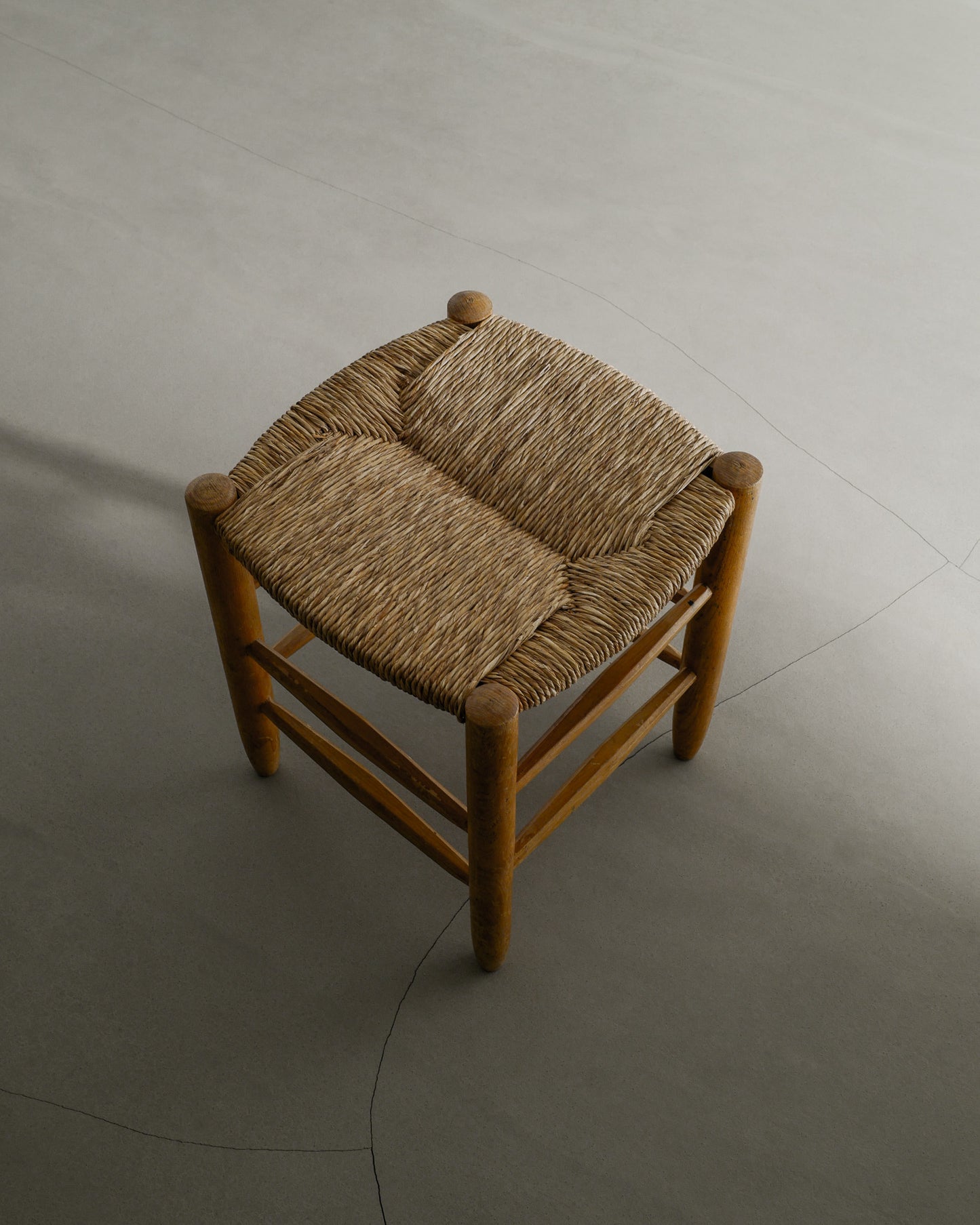 CHARLOTTE PERRIAND "N17" STOOL, 1950s
