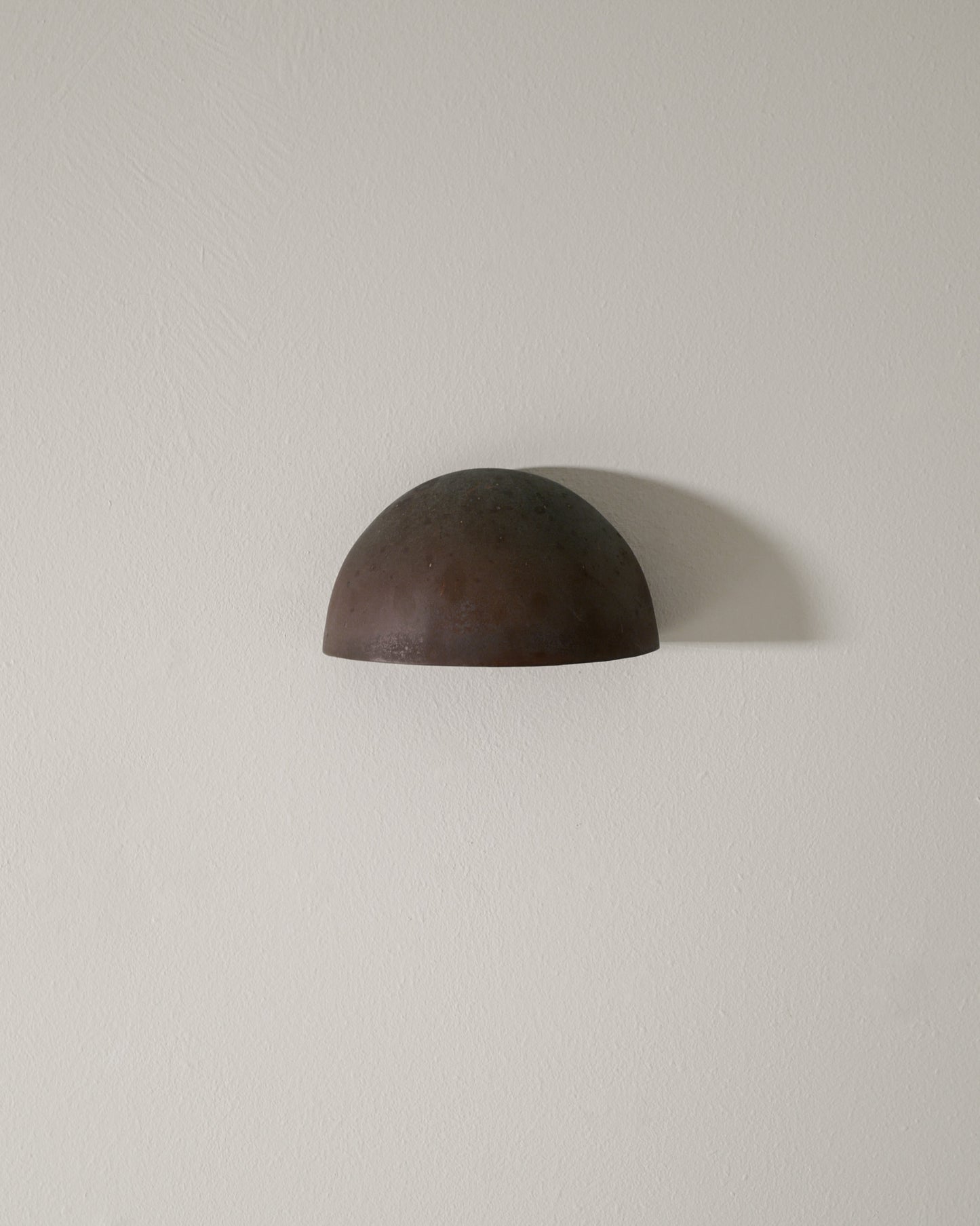 SET OF FOUR DANISH COPPER WALL LAMPS