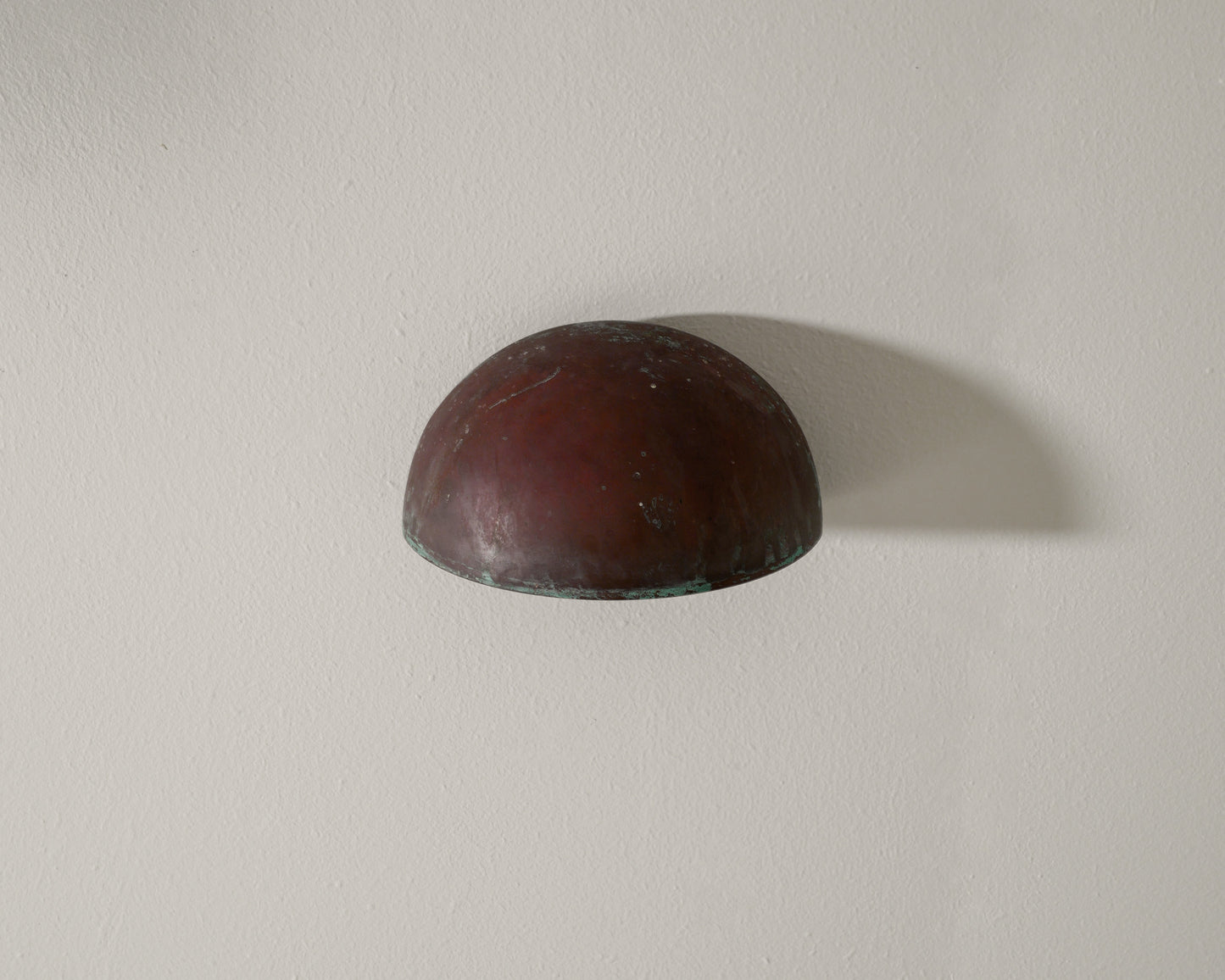 PAIR OF DANISH COPPER WALL LAMPS