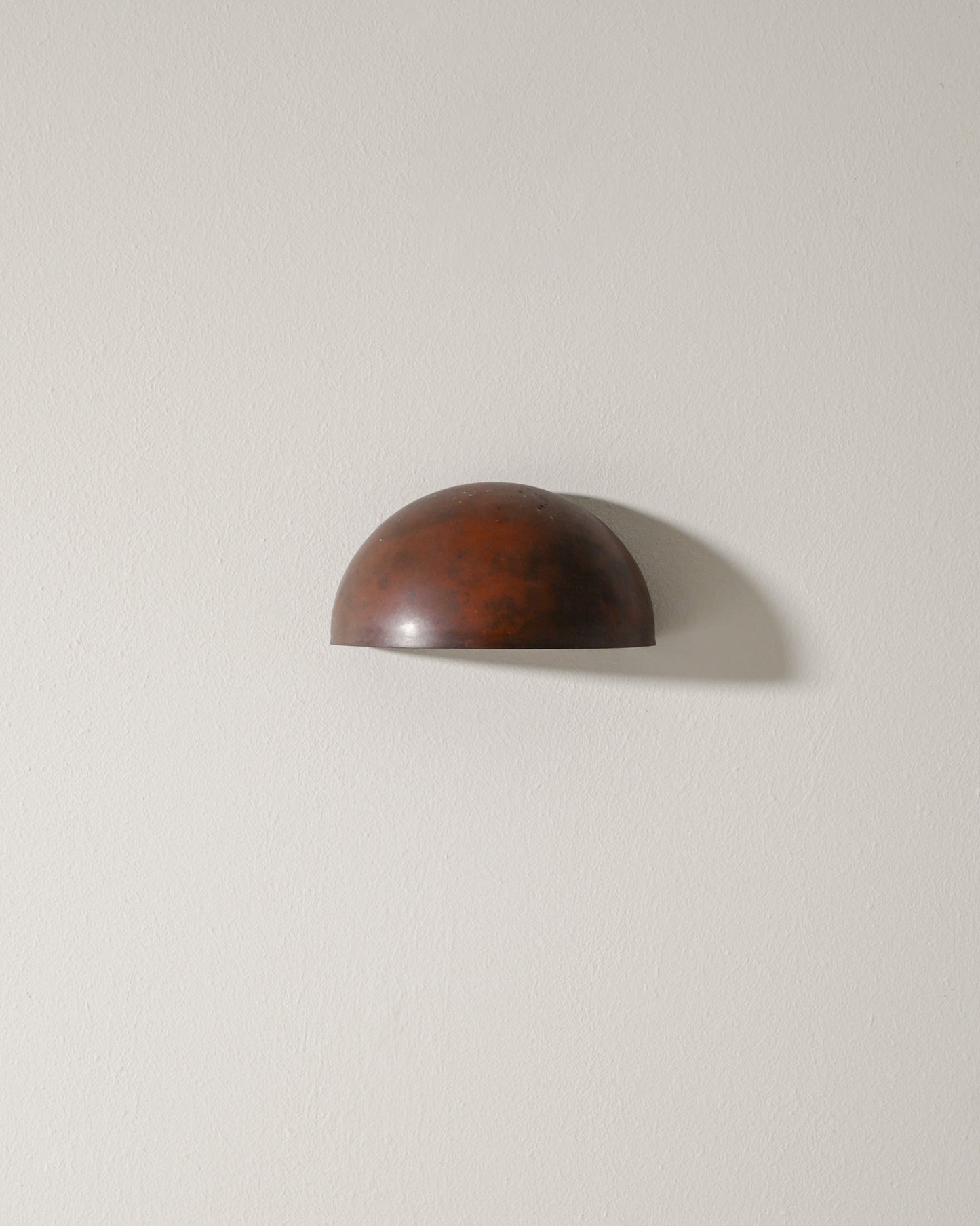 PAIR OF DANISH COPPER WALL LAMPS