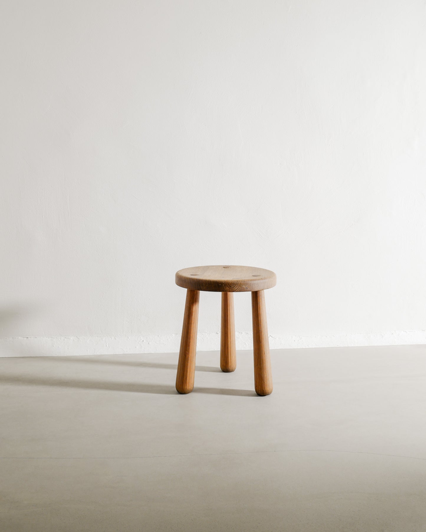 AXEL EINAR HJORTH "SKOGA" PINE STOOL, 1930s