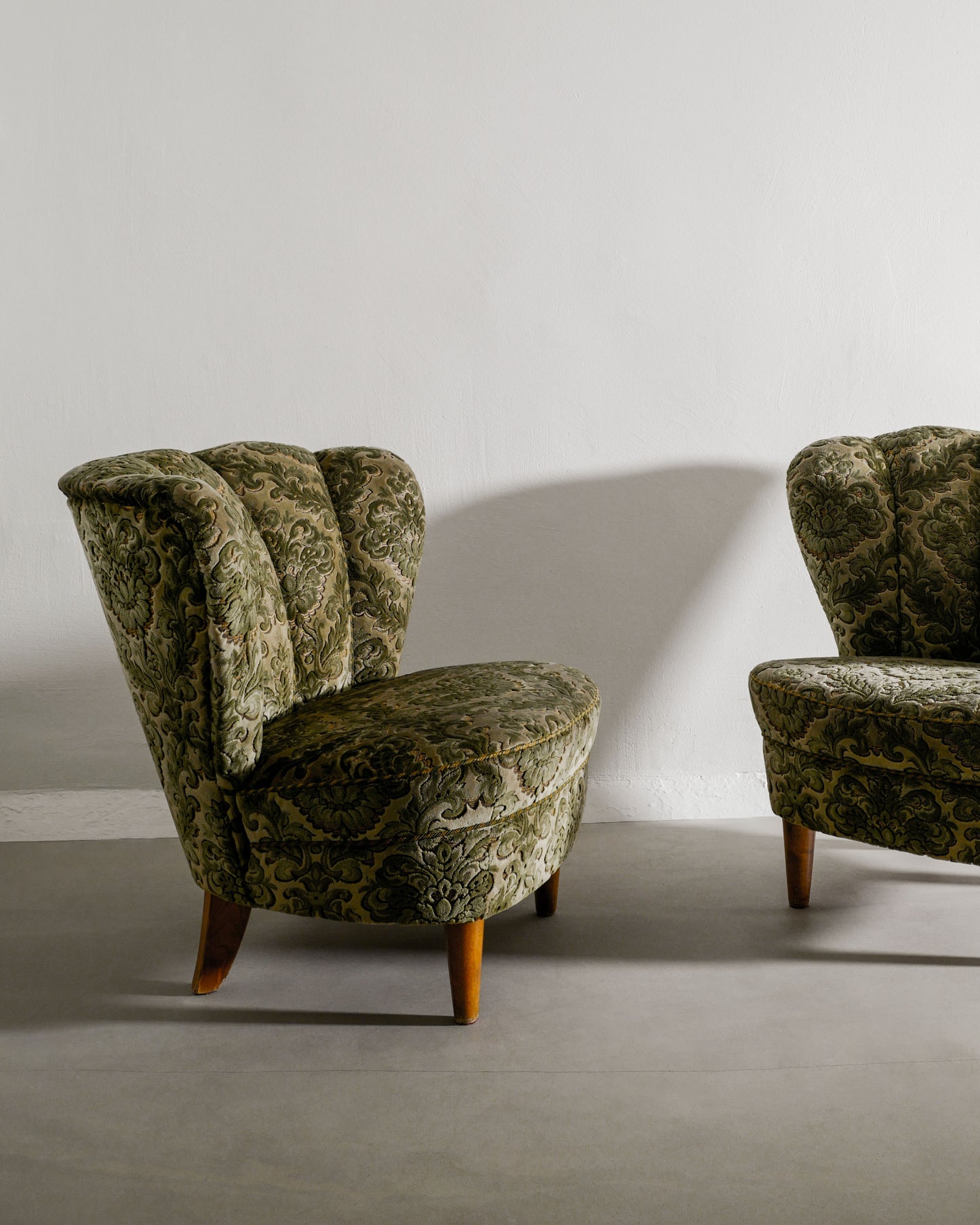 SWEDISH MODERN ARMCHAIRS, 1940s