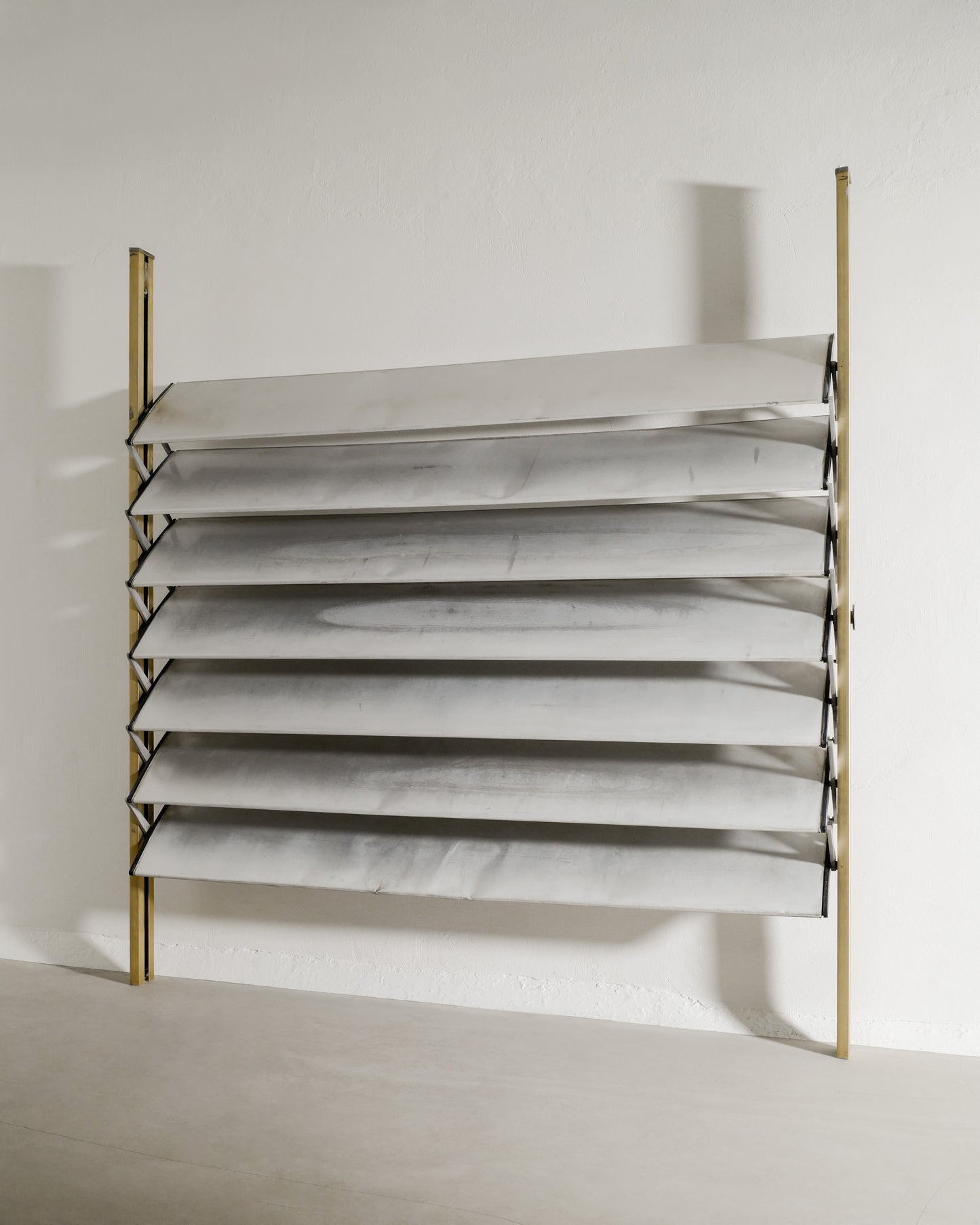 JEAN PROUVÉ ALUMINUM BRISE DE SOLEIL, 1950s
