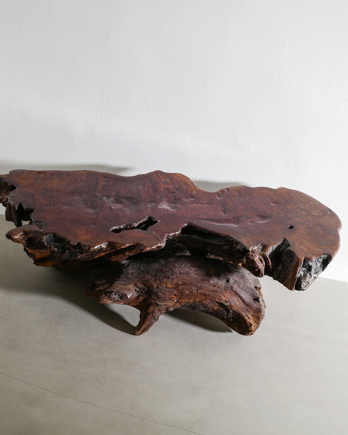 FRENCH BRUTALIST ROOT TABLE, 1960s