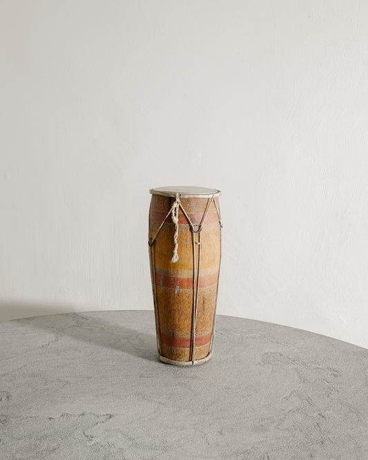 WOODEN DRUM, EARLY 1900s