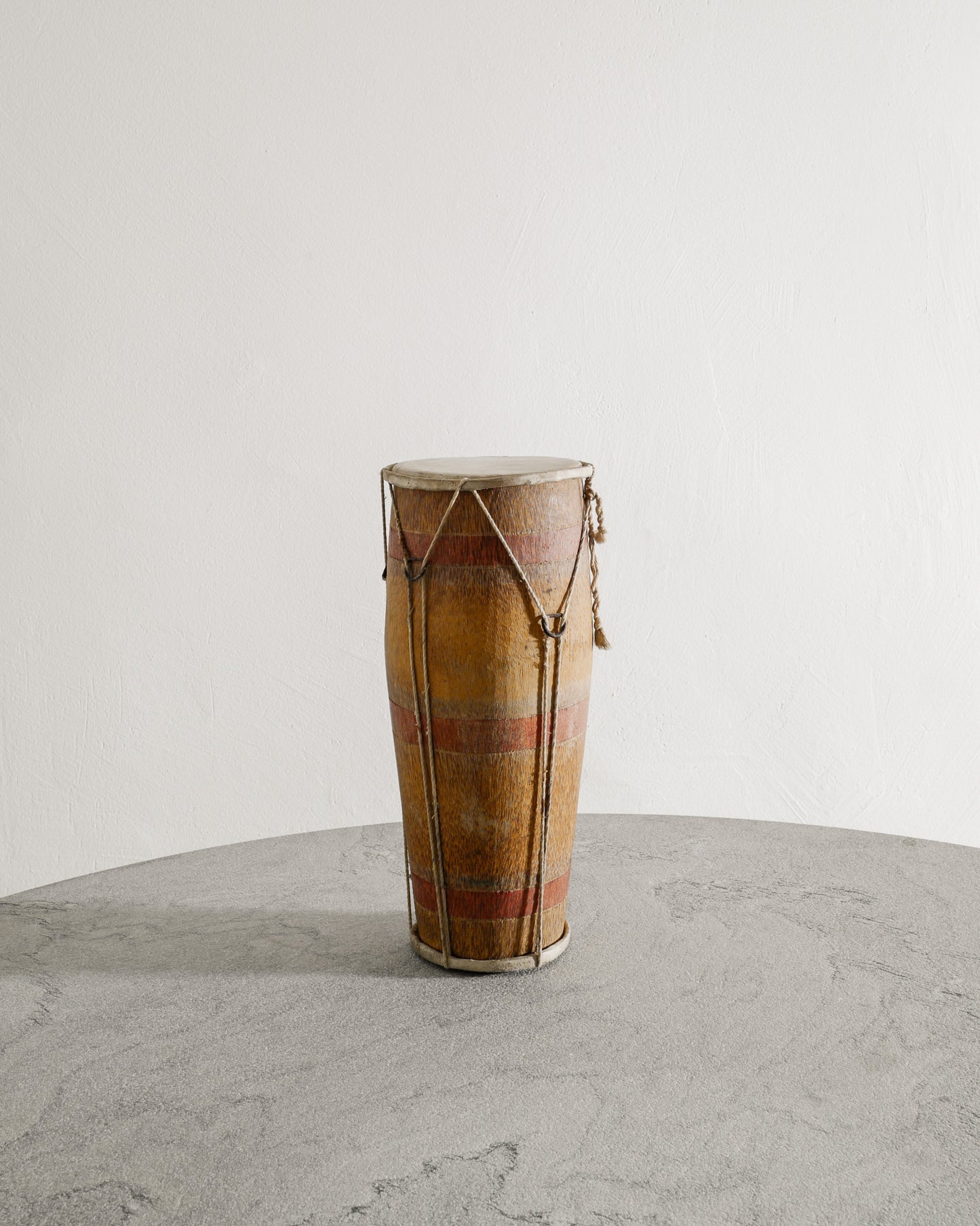 WOODEN DRUM, EARLY 1900s