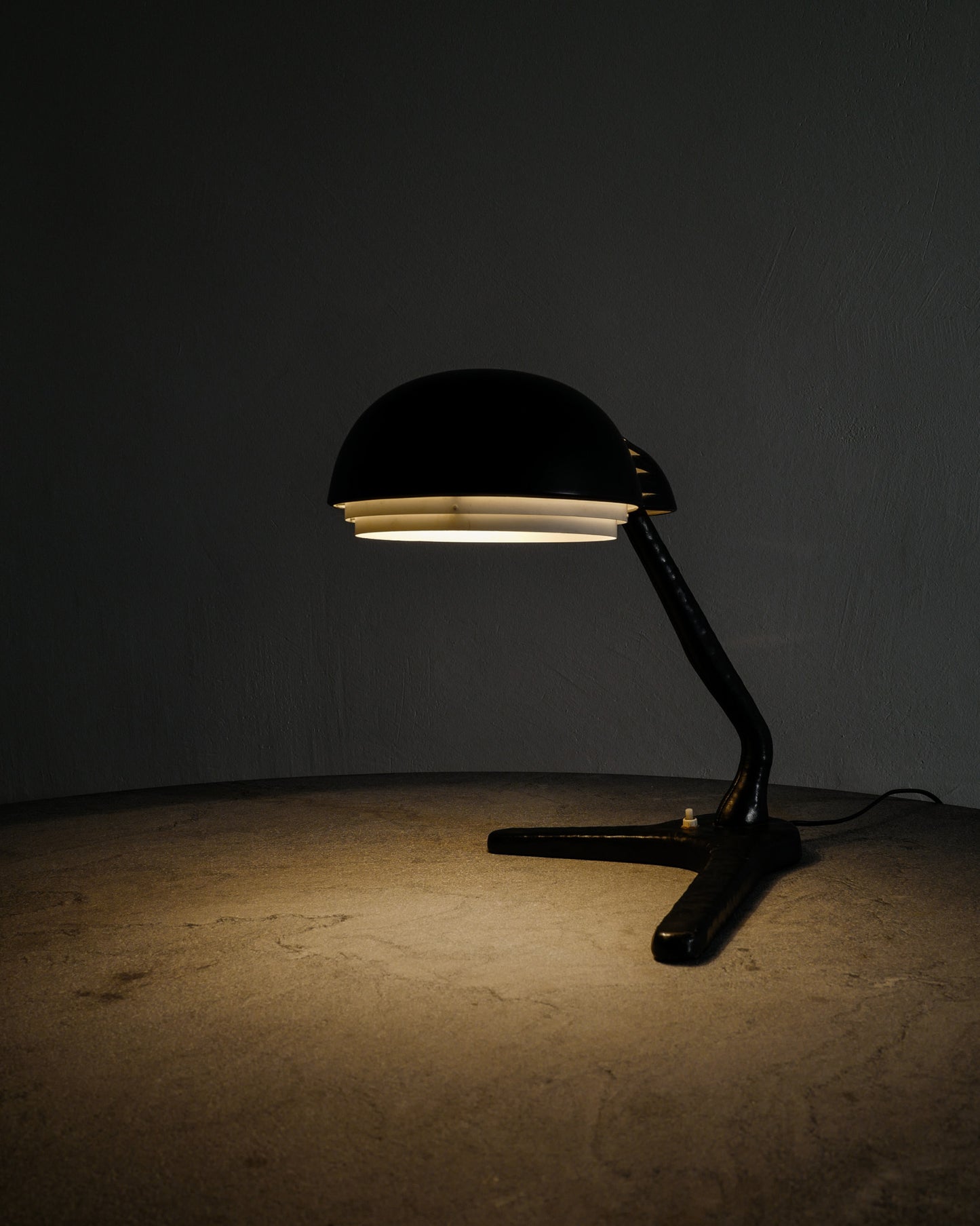 ALVAR AALTO "A704" TABLE LAMP, 1950s