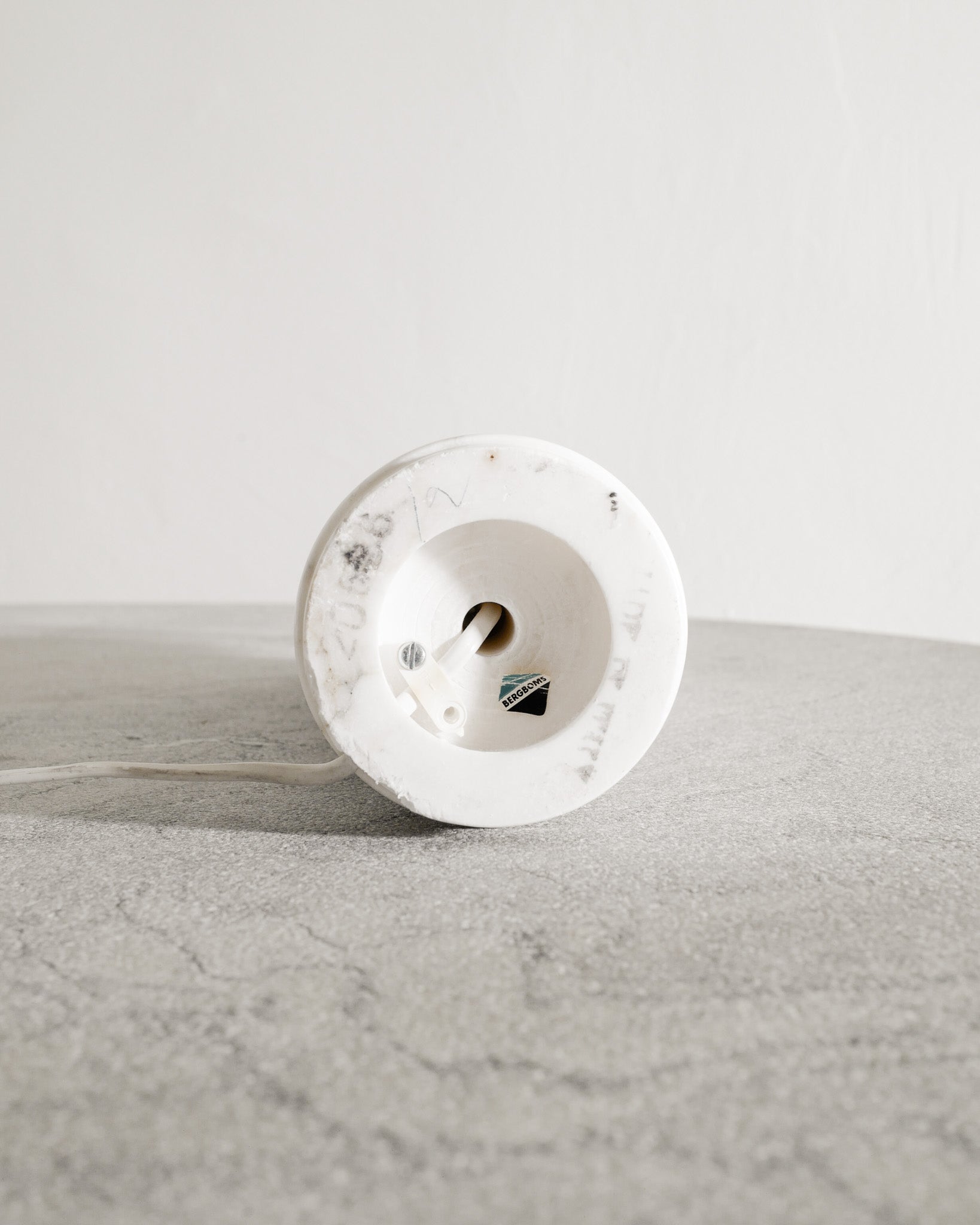 BERGBOMS B-10 MARBLE LAMP, 1960s