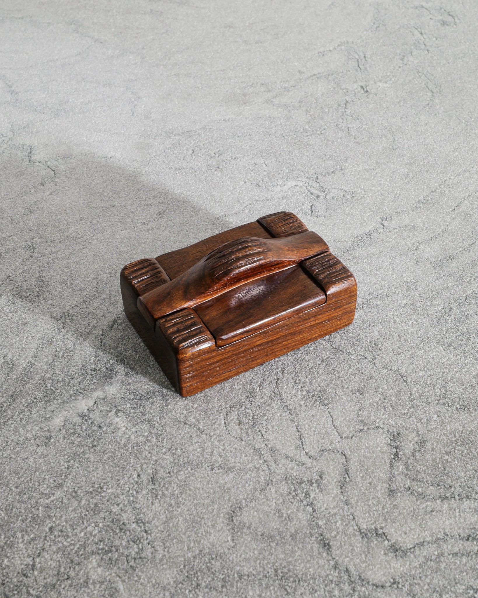 ALEXANDRE NOLL WOODEN BOX, 1950s