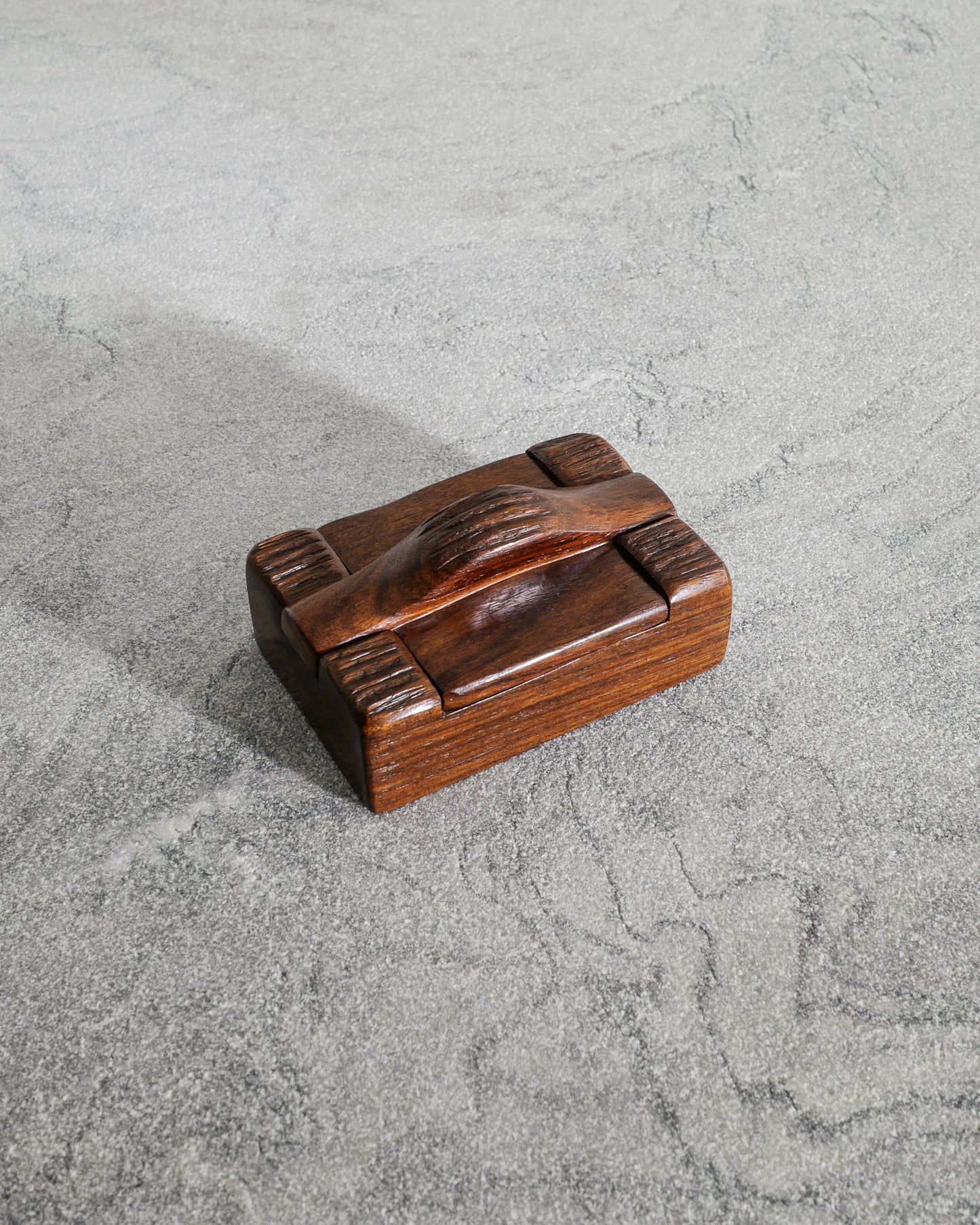 ALEXANDRE NOLL WOODEN BOX, 1950s