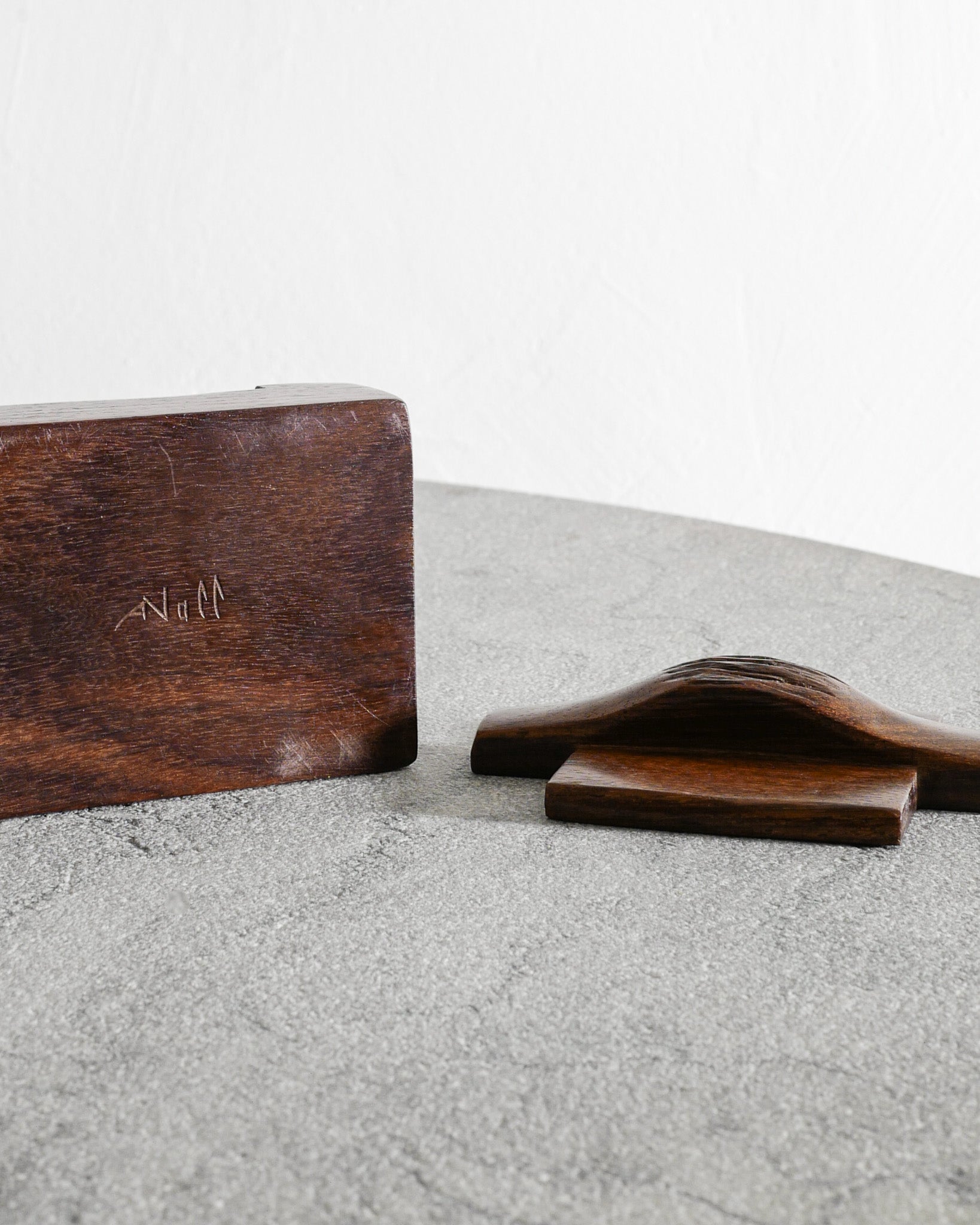 ALEXANDRE NOLL WOODEN BOX, 1950s