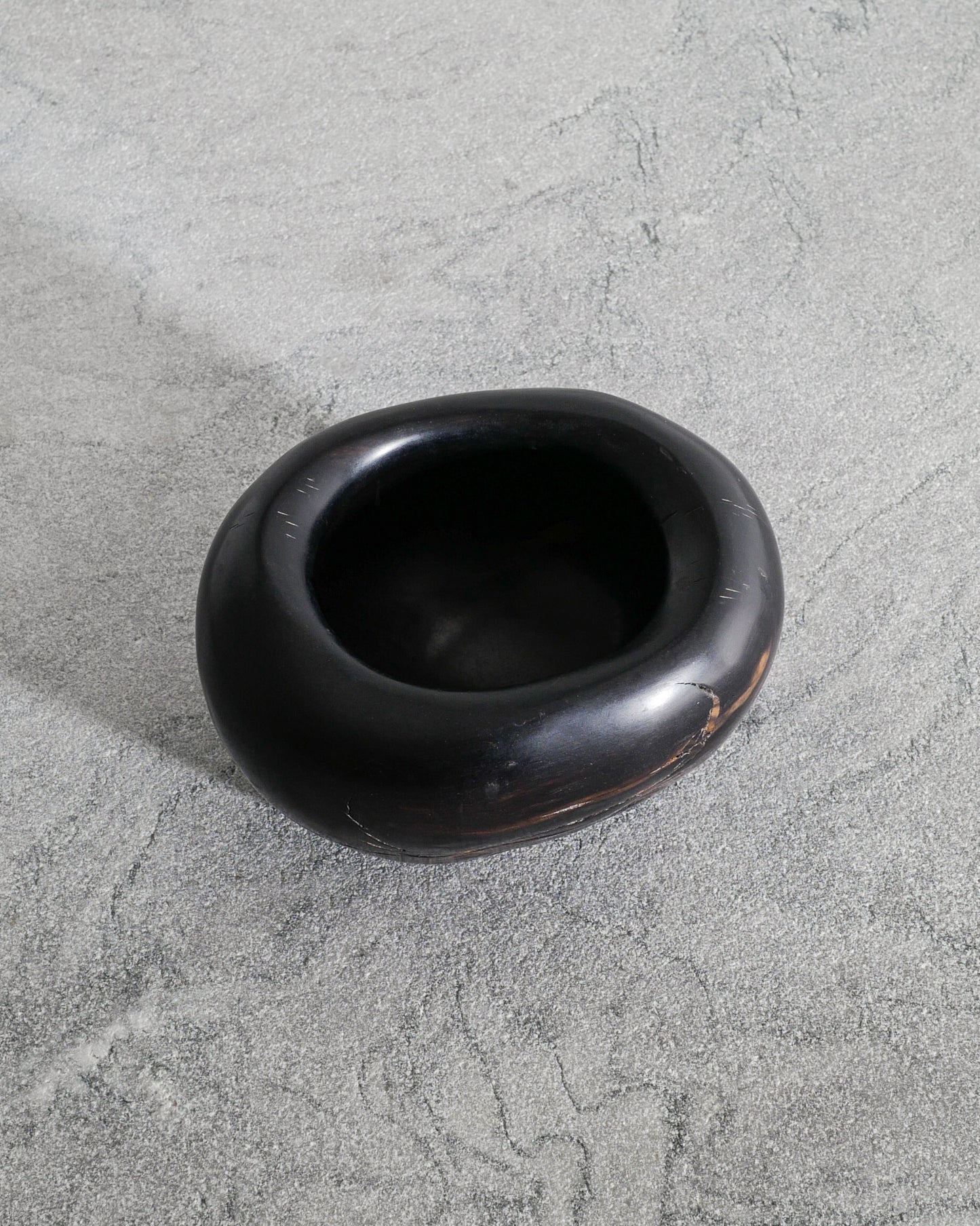 ODILE NOLL LARGE OBONIZED BOWL, 1960s