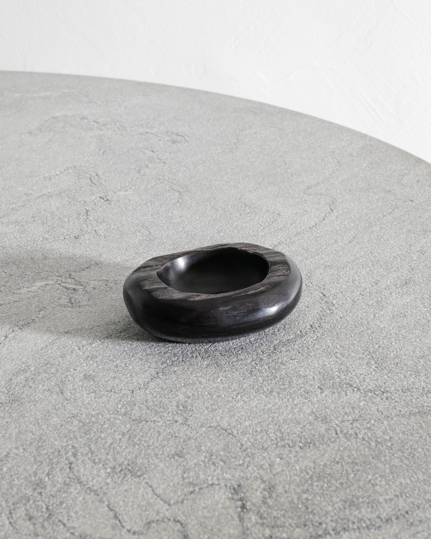 ODILE NOLL EBONIZED BOWL, 1950s