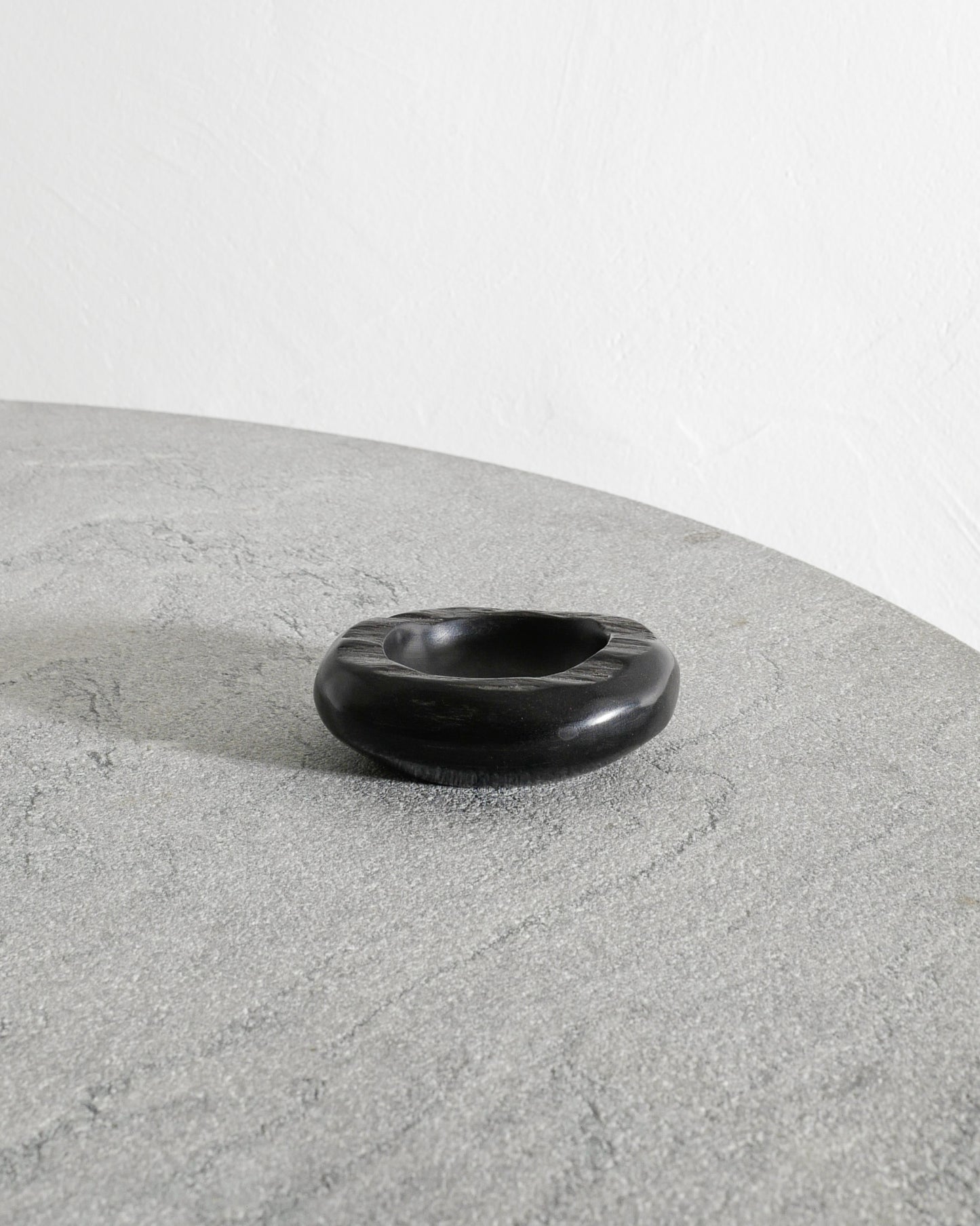 ODILE NOLL EBONIZED BOWL, 1950s
