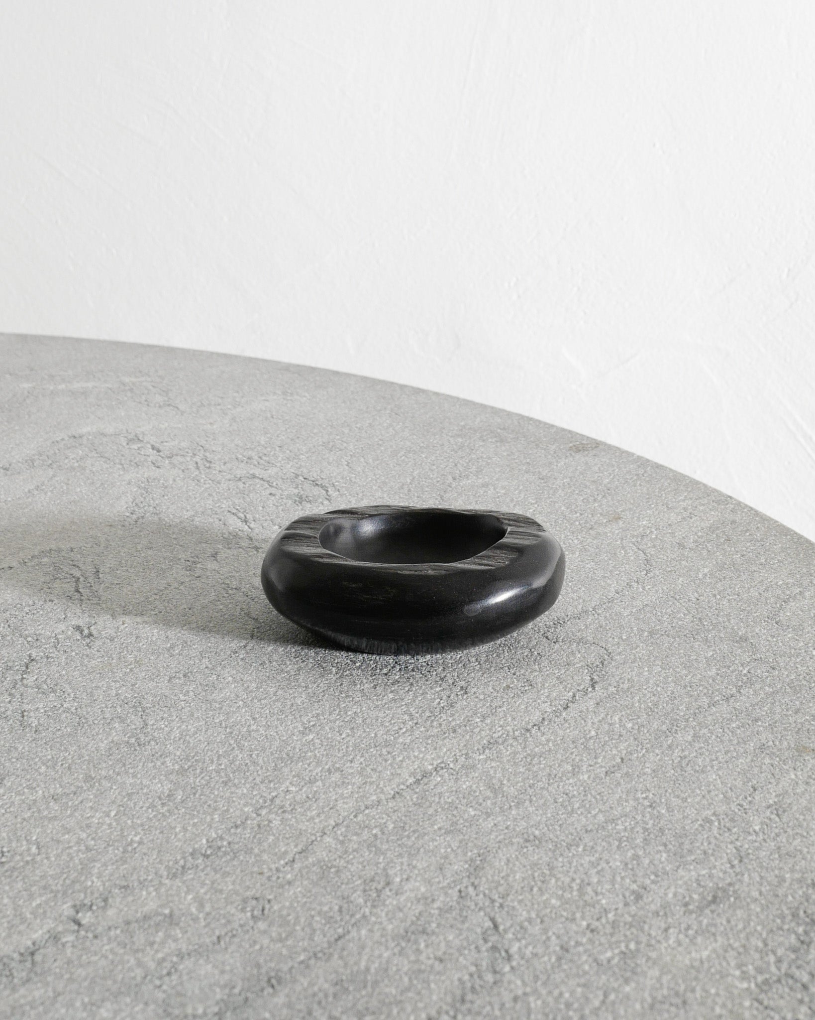 ODILE NOLL EBONIZED BOWL, 1950s