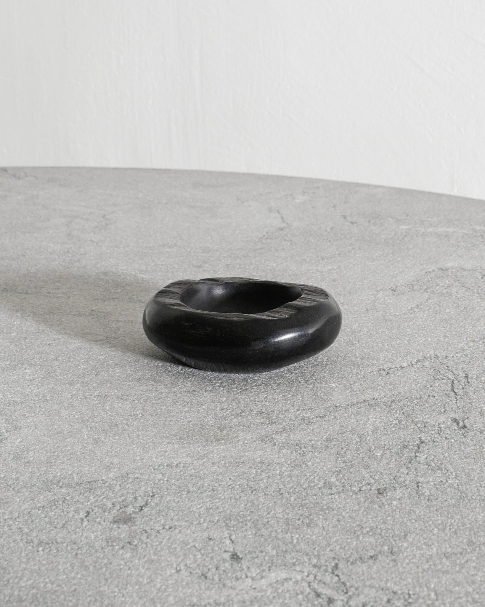 ODILE NOLL EBONIZED BOWL, 1950s