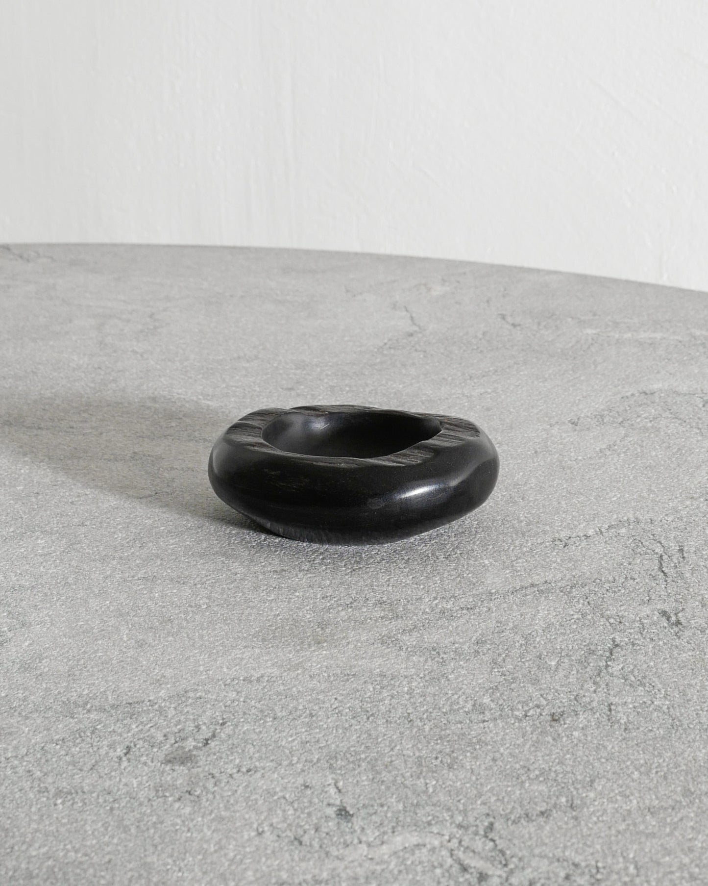 ODILE NOLL EBONIZED BOWL, 1950s