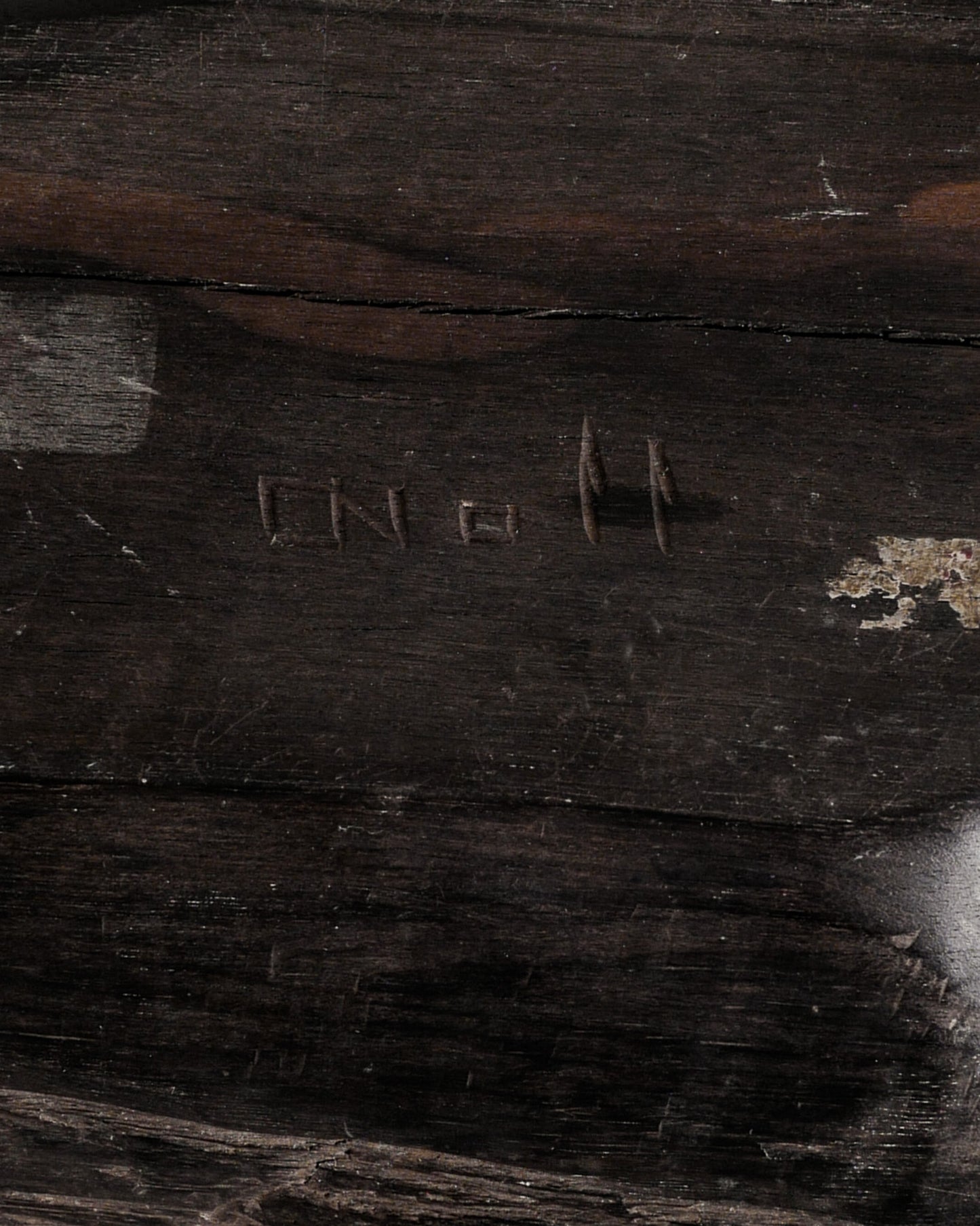 ODILE NOLL WOODEN BOWL, 1970s