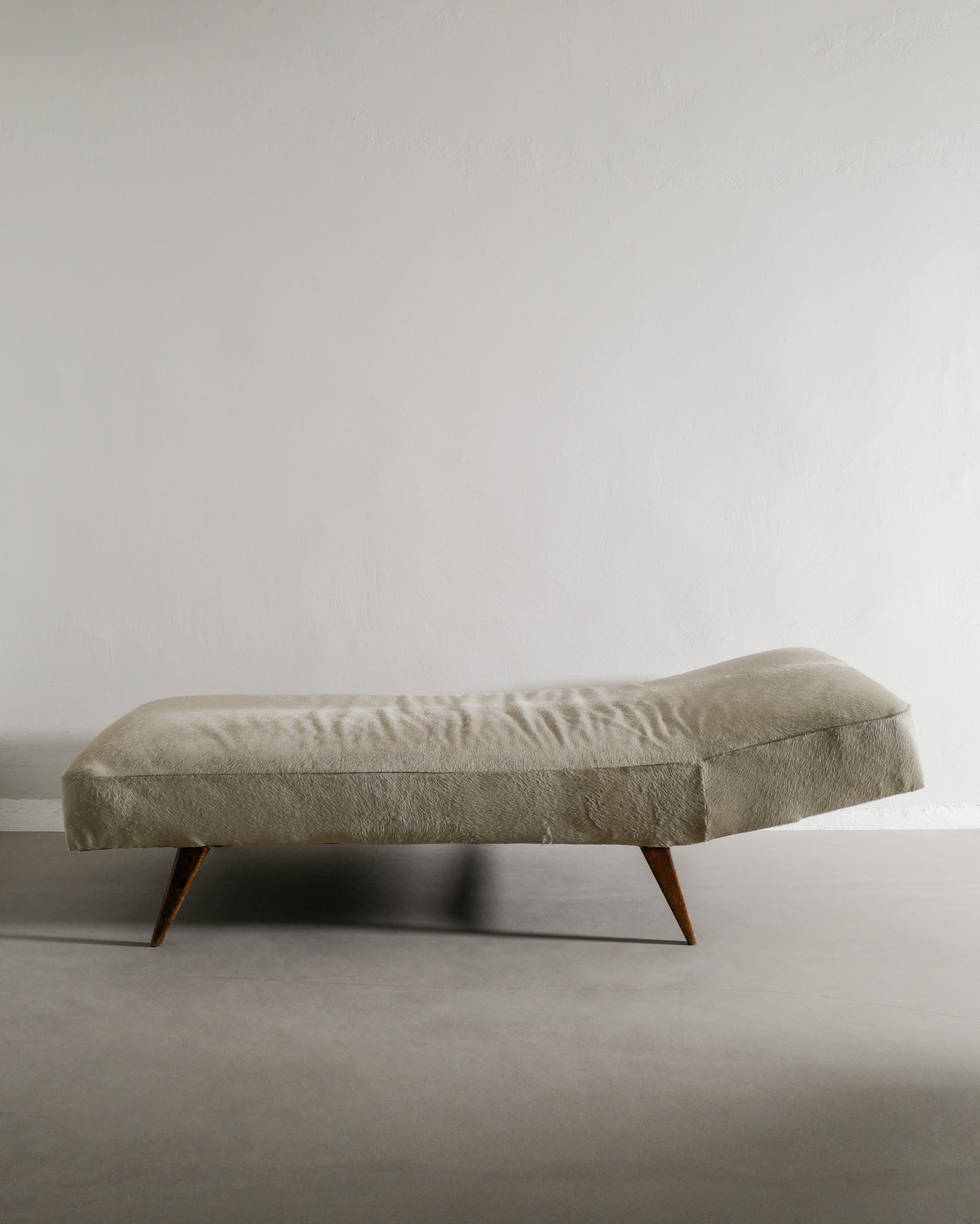 SWEDISH DAYBED IN TEAK AND HIDE, 1960s