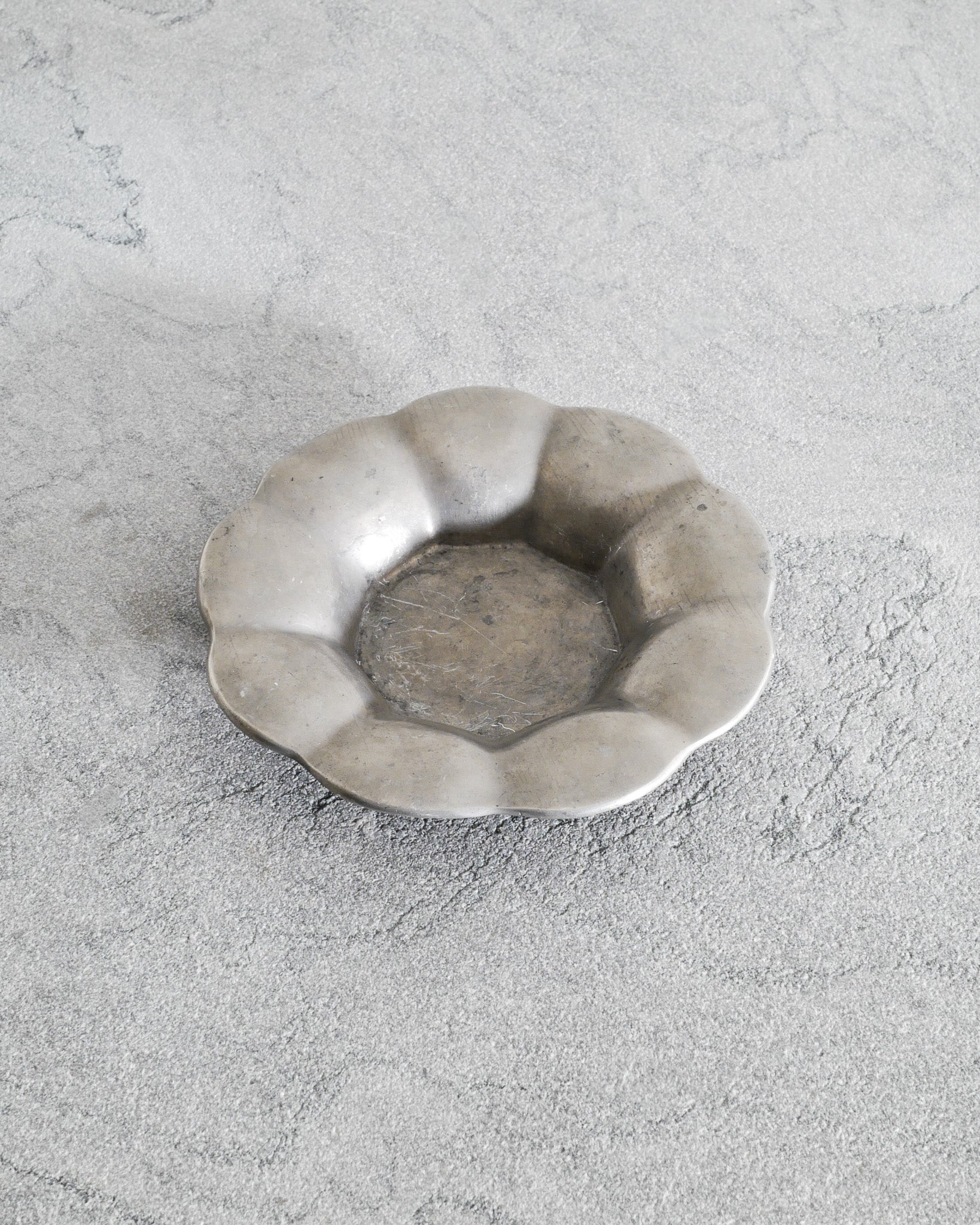 ESTRID ERICSON PEWTER FRUIT DISH, 1920s