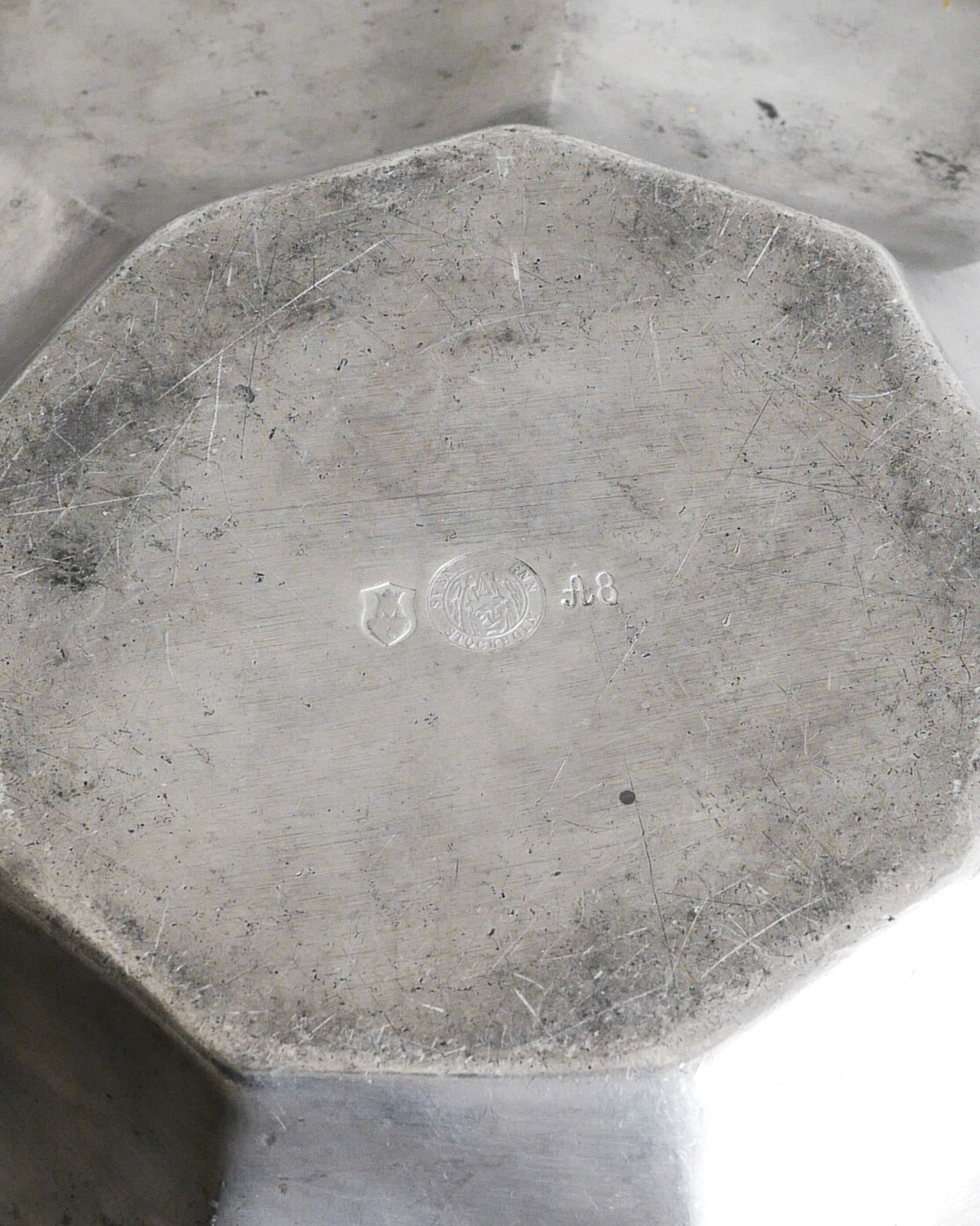 ESTRID ERICSON PEWTER FRUIT DISH, 1920s
