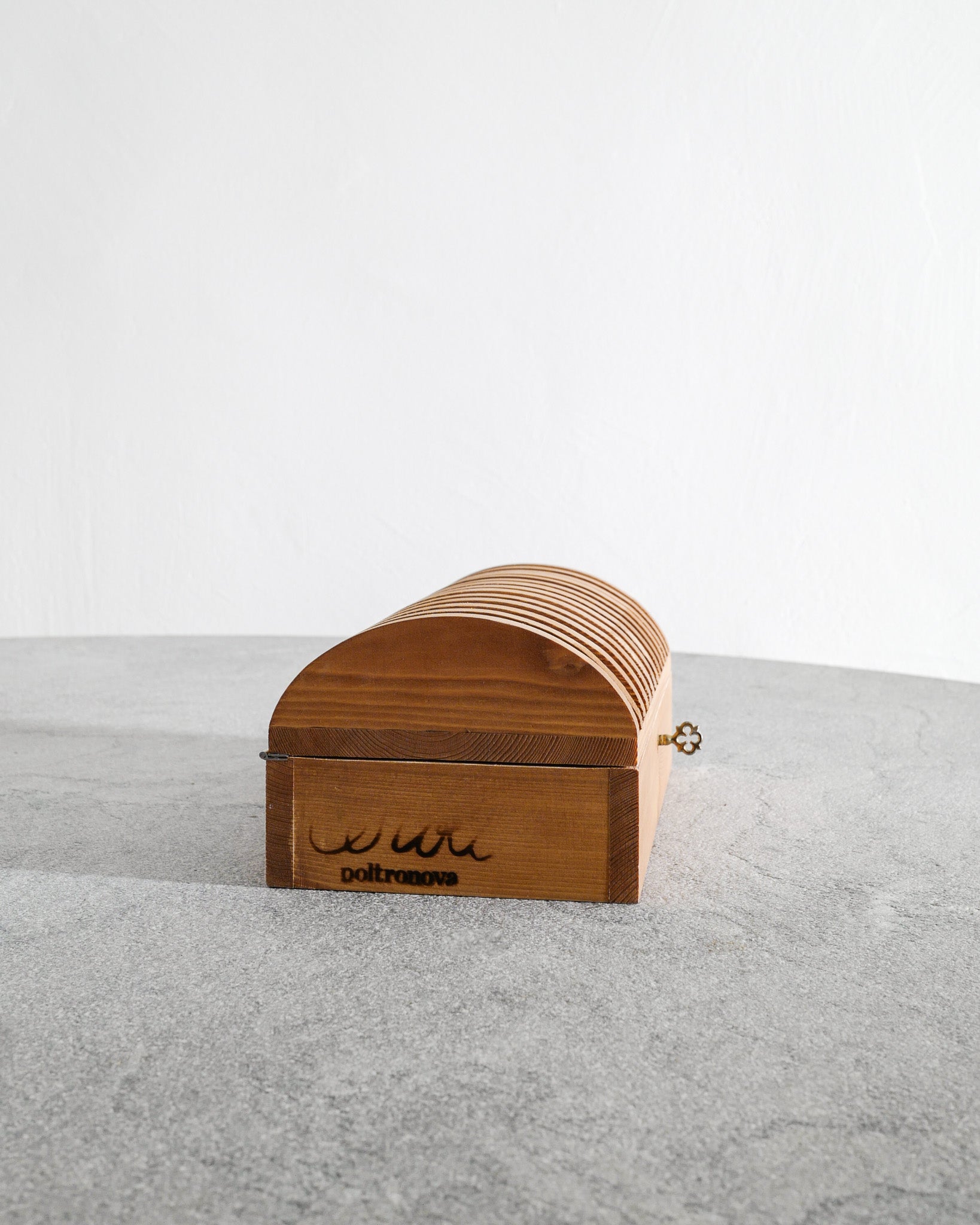 MARIO CEROLI WOODEN BOX, 1970s