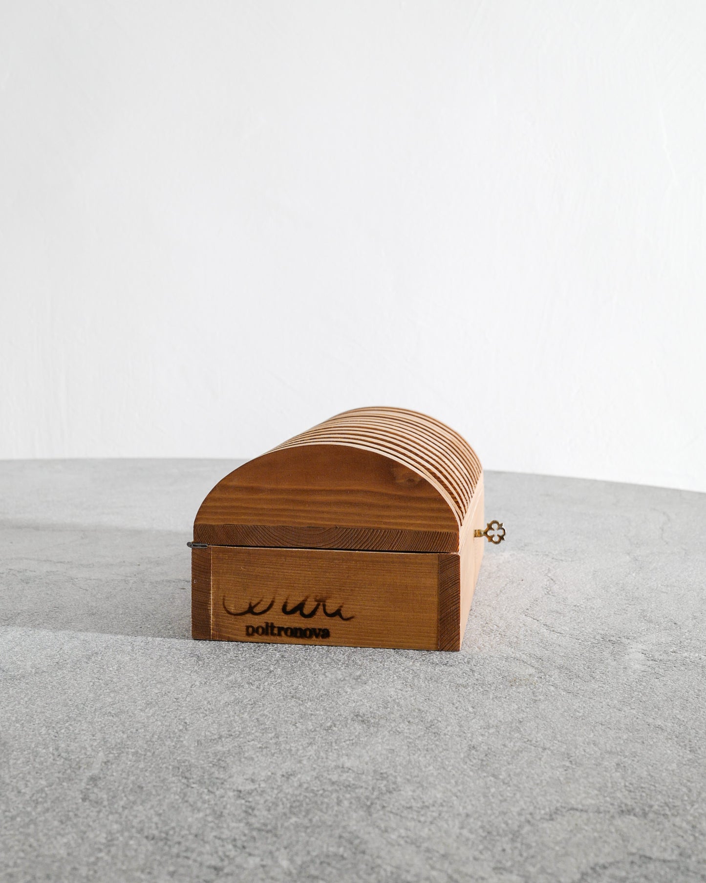 MARIO CEROLI WOODEN BOX, 1970s