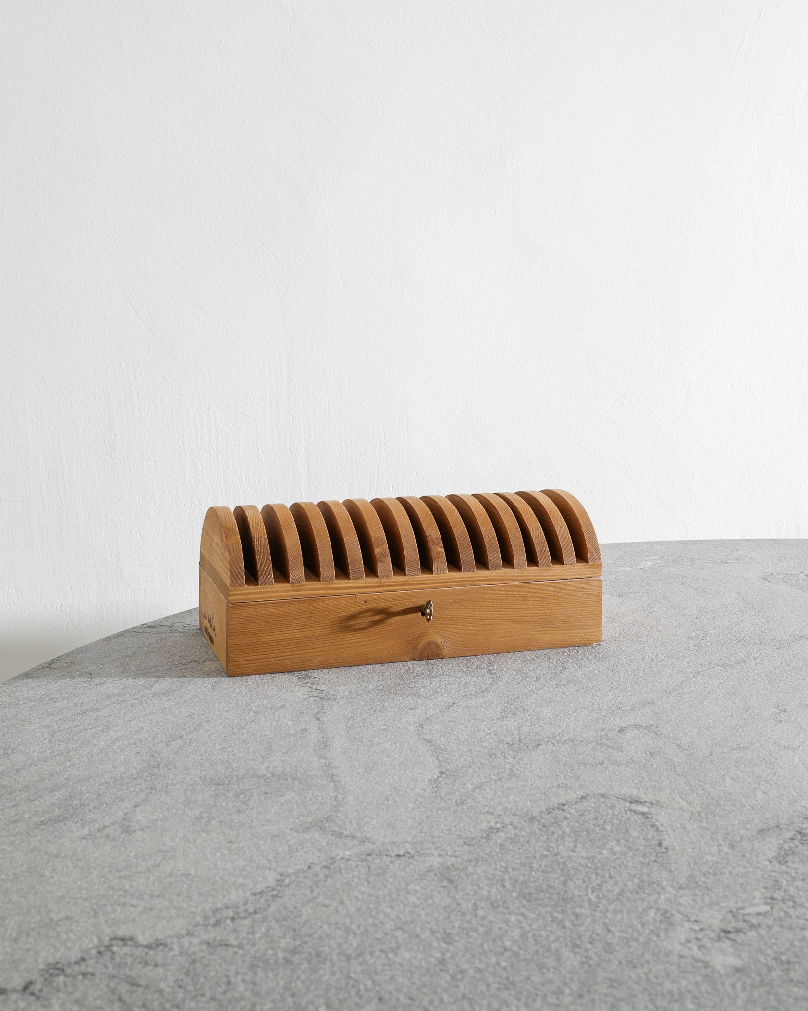 MARIO CEROLI WOODEN BOX, 1970s