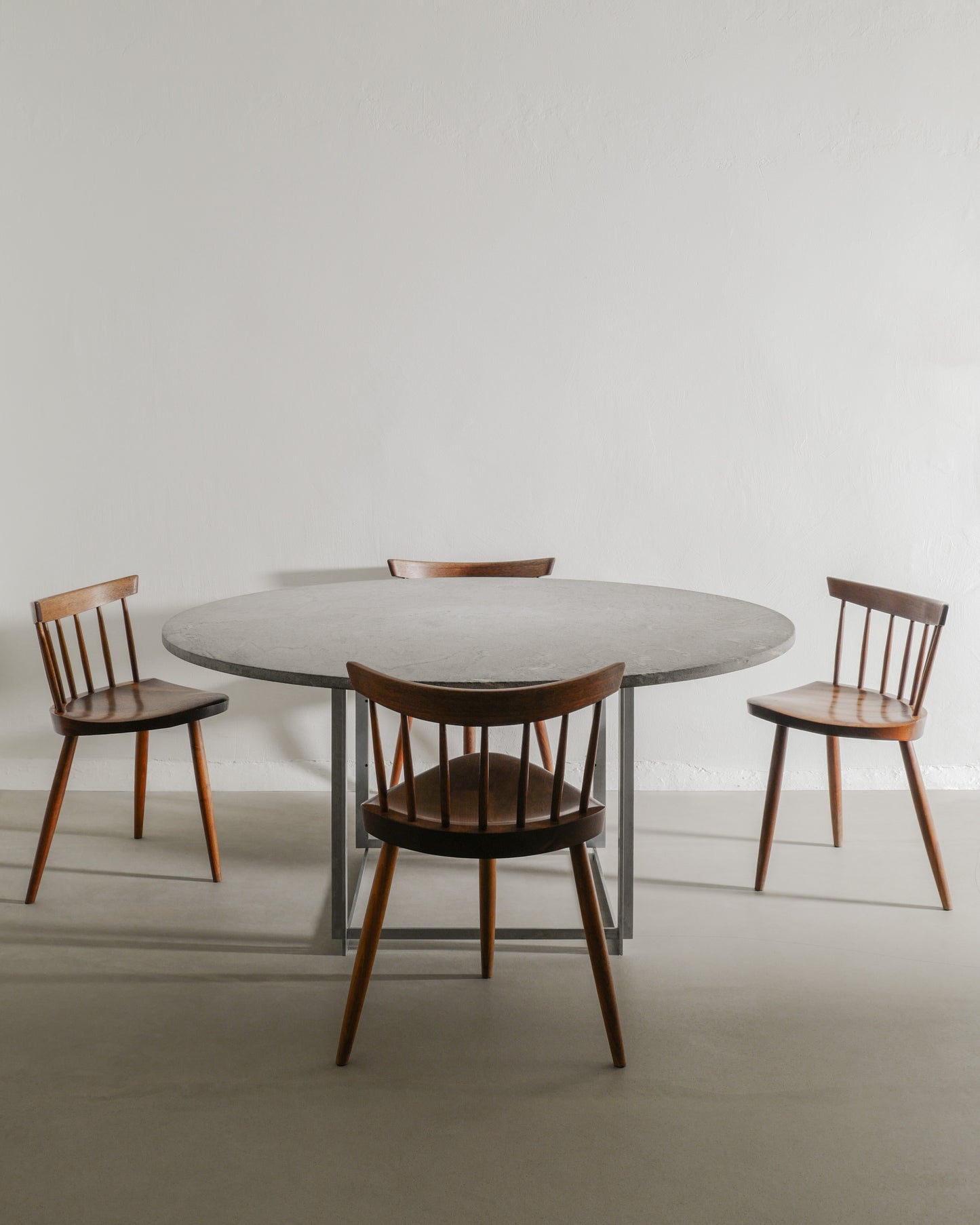 KJÆRHOLM & NAKASHIMA DINING SET, 1960s