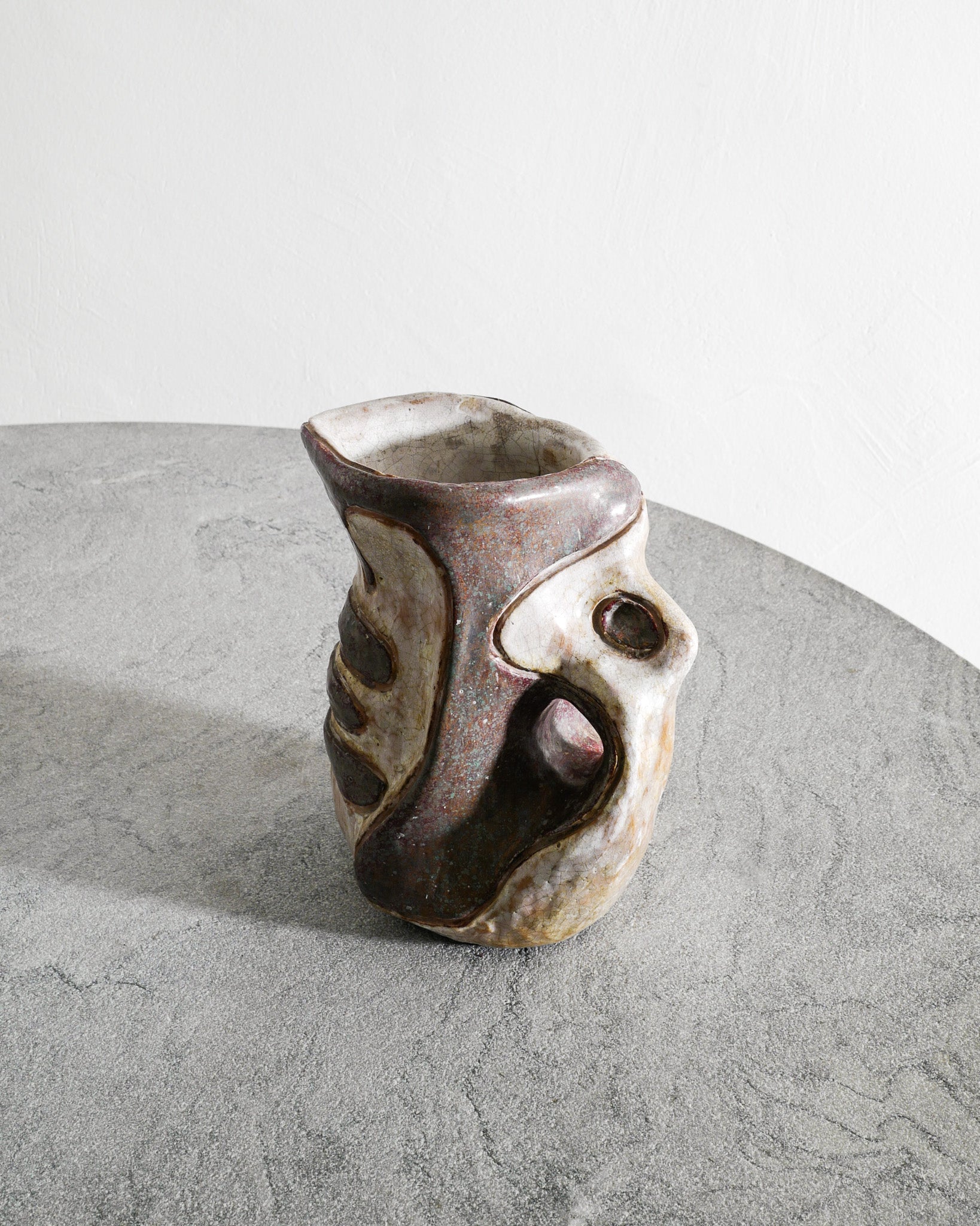 HANS HEDBERG STONEWARE PITCHER, 1950s