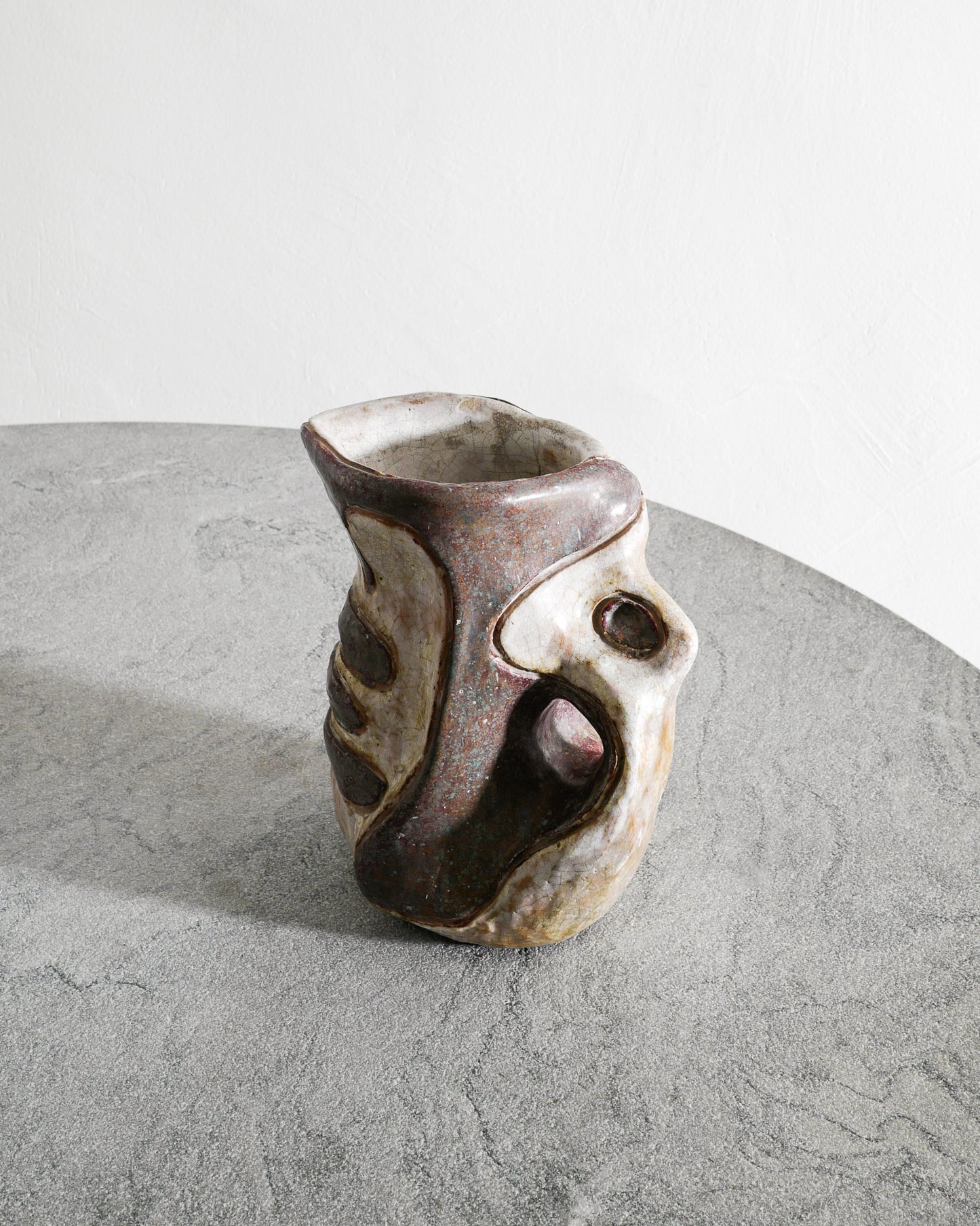 HANS HEDBERG STONEWARE PITCHER, 1950s