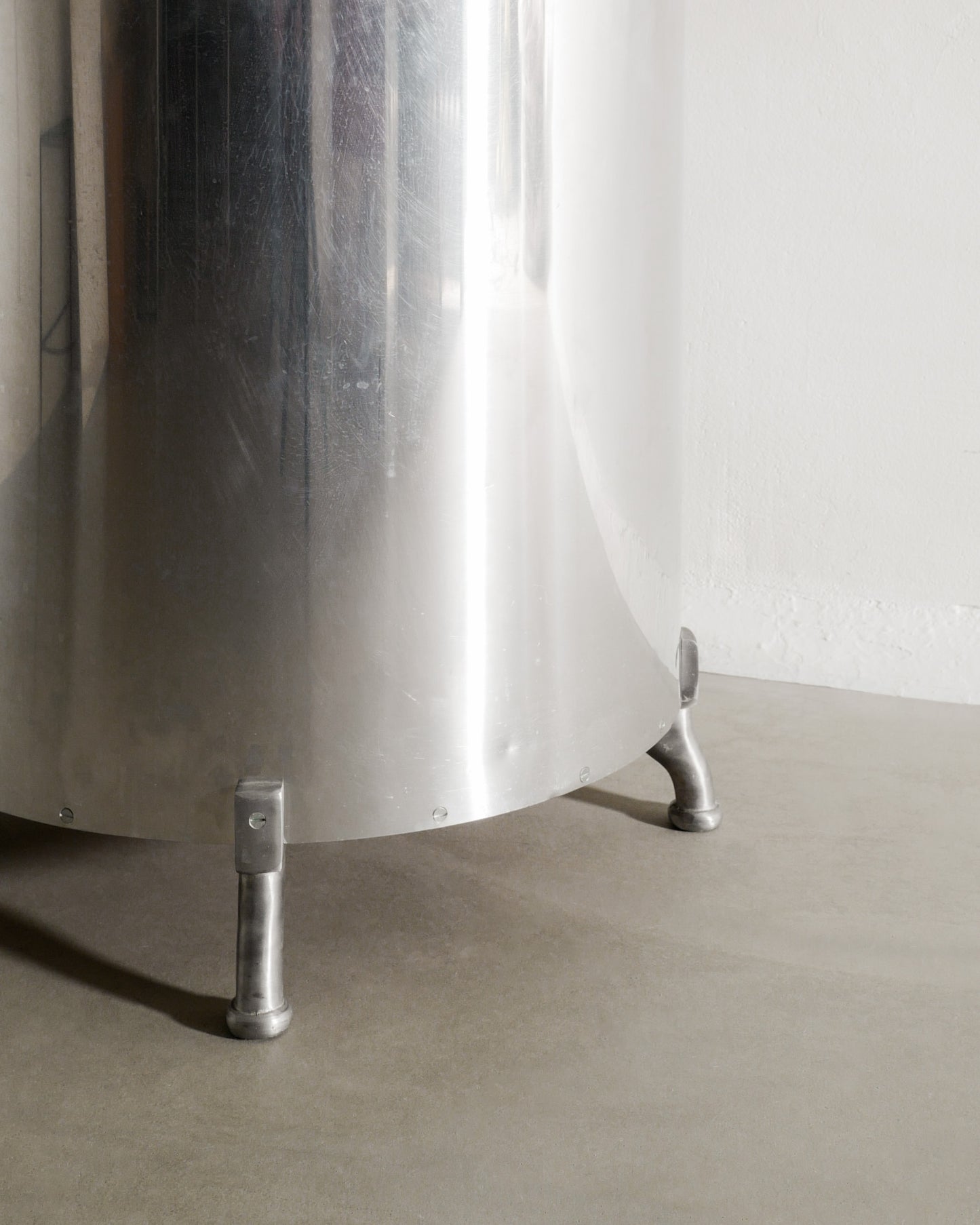 MATS THESELIUS ALUMINUM ARMCHAIRS