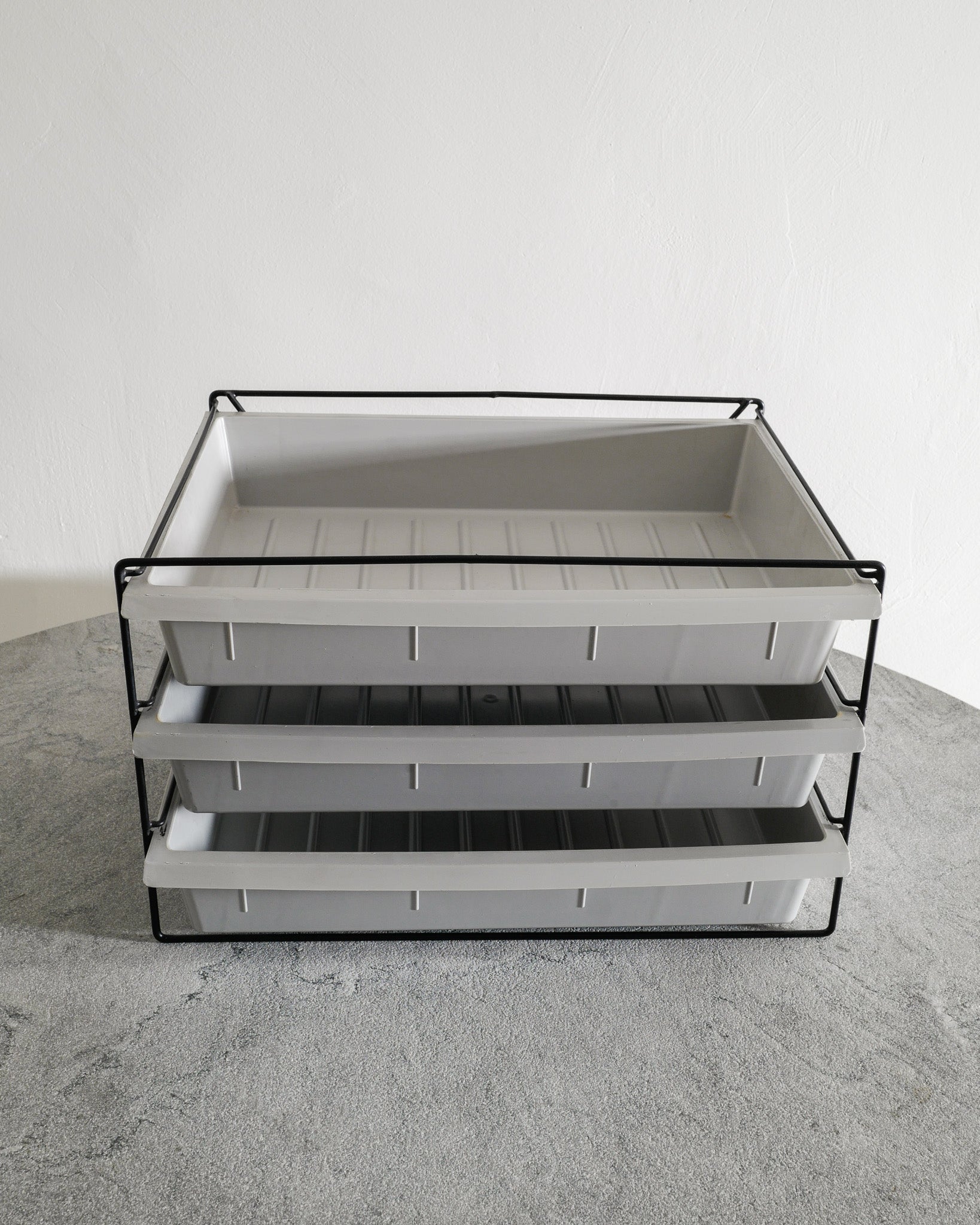 CHARLOTTE PERRIAND FILE RACK, 1950s