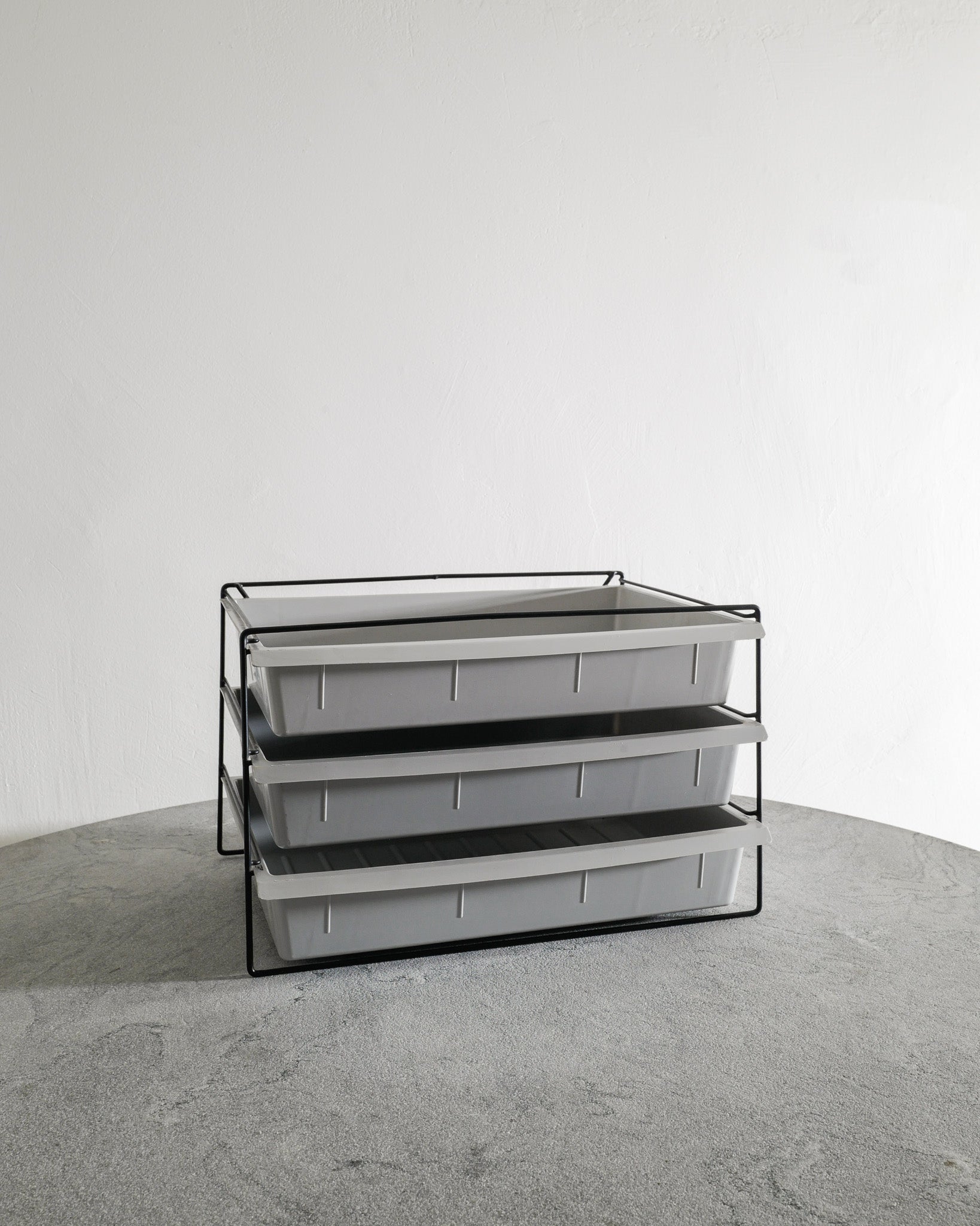 CHARLOTTE PERRIAND FILE RACK, 1950s