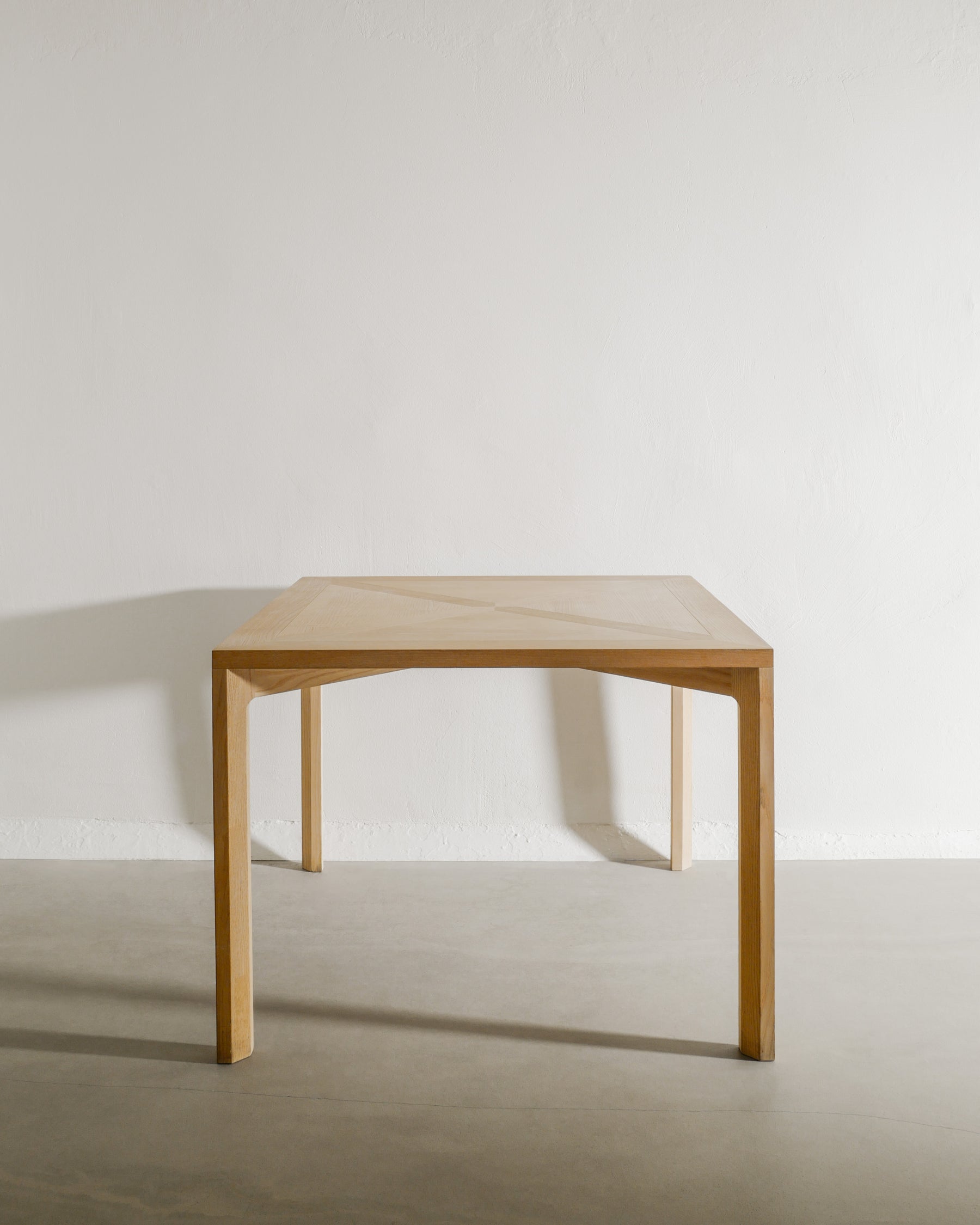 POUL KJÆRHOLM SQUARED TABLE IN ASH