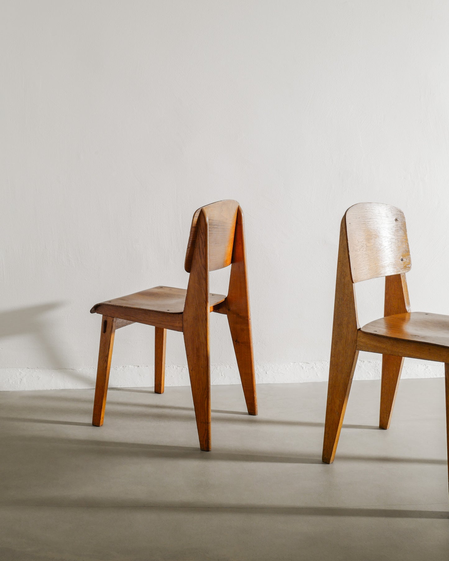JEAN PROUVÈ "TOUT BOIS" CHAIRS, 1941