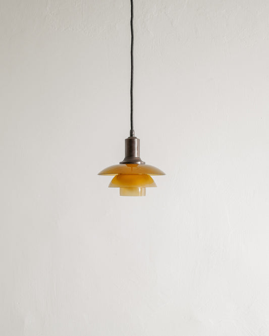 POUL HENNINGSEN "PH 2/2" BRASS PENDANT