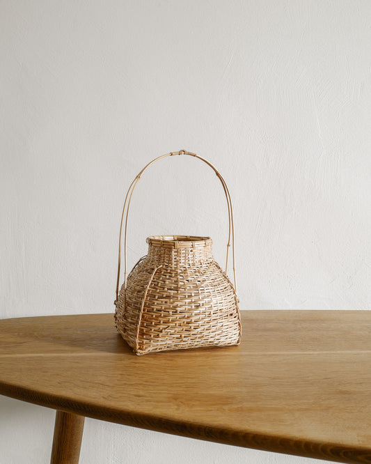 JAPANESE IKEBANA FLOWER BASKET, 1960s