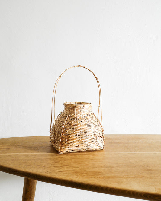 JAPANESE IKEBANA FLOWER BASKET, 1960s