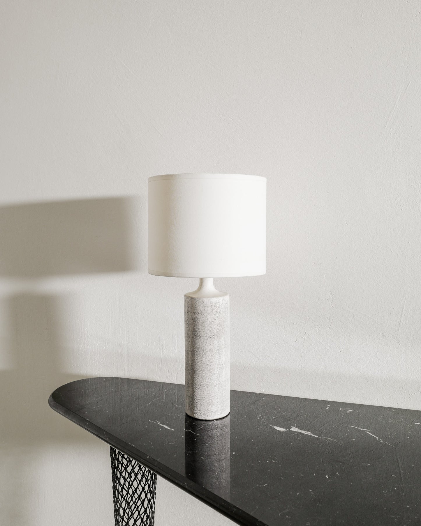 GEORGES JOUVE CERAMIC LAMP, 1950s