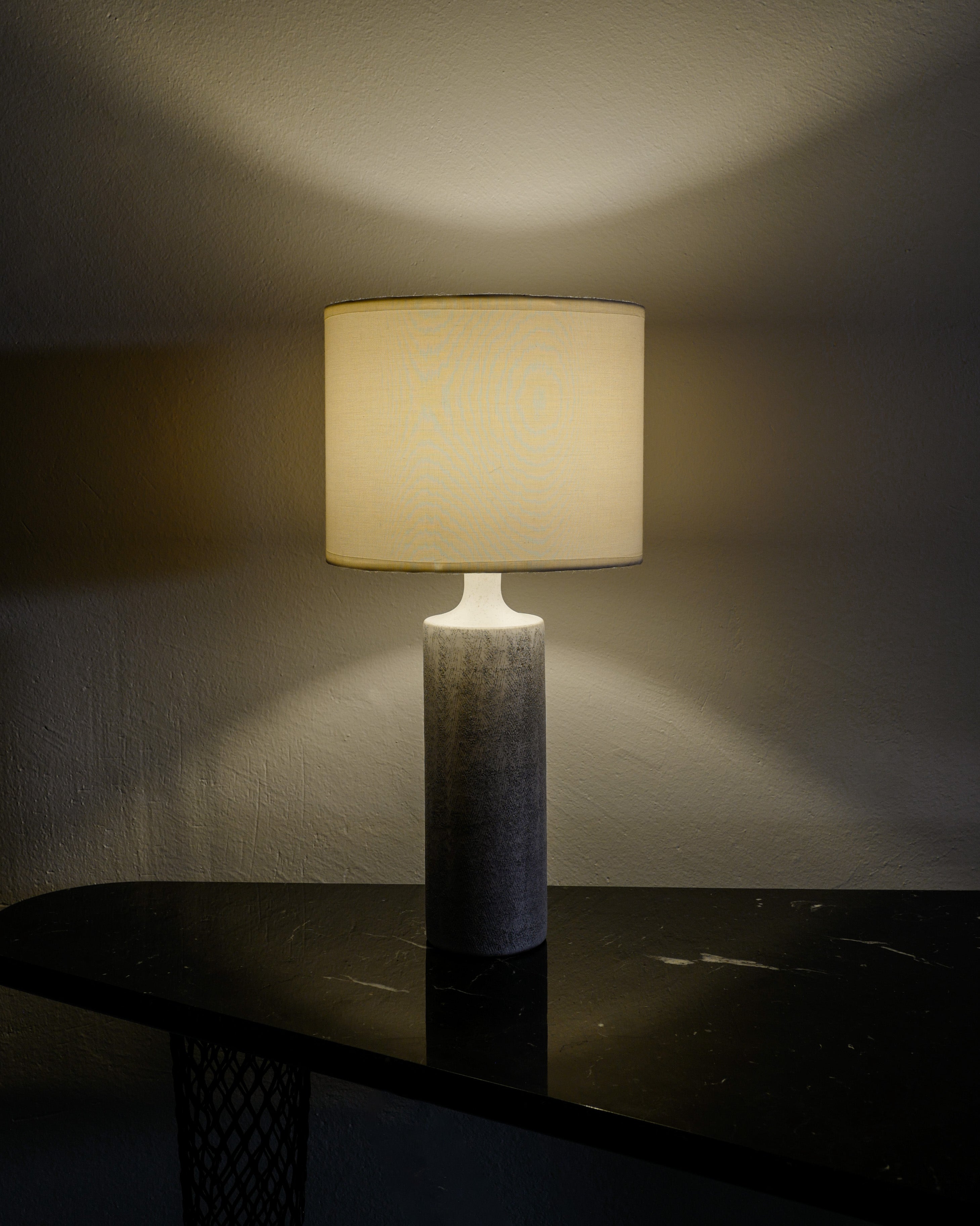 GEORGES JOUVE CERAMIC LAMP, 1950s