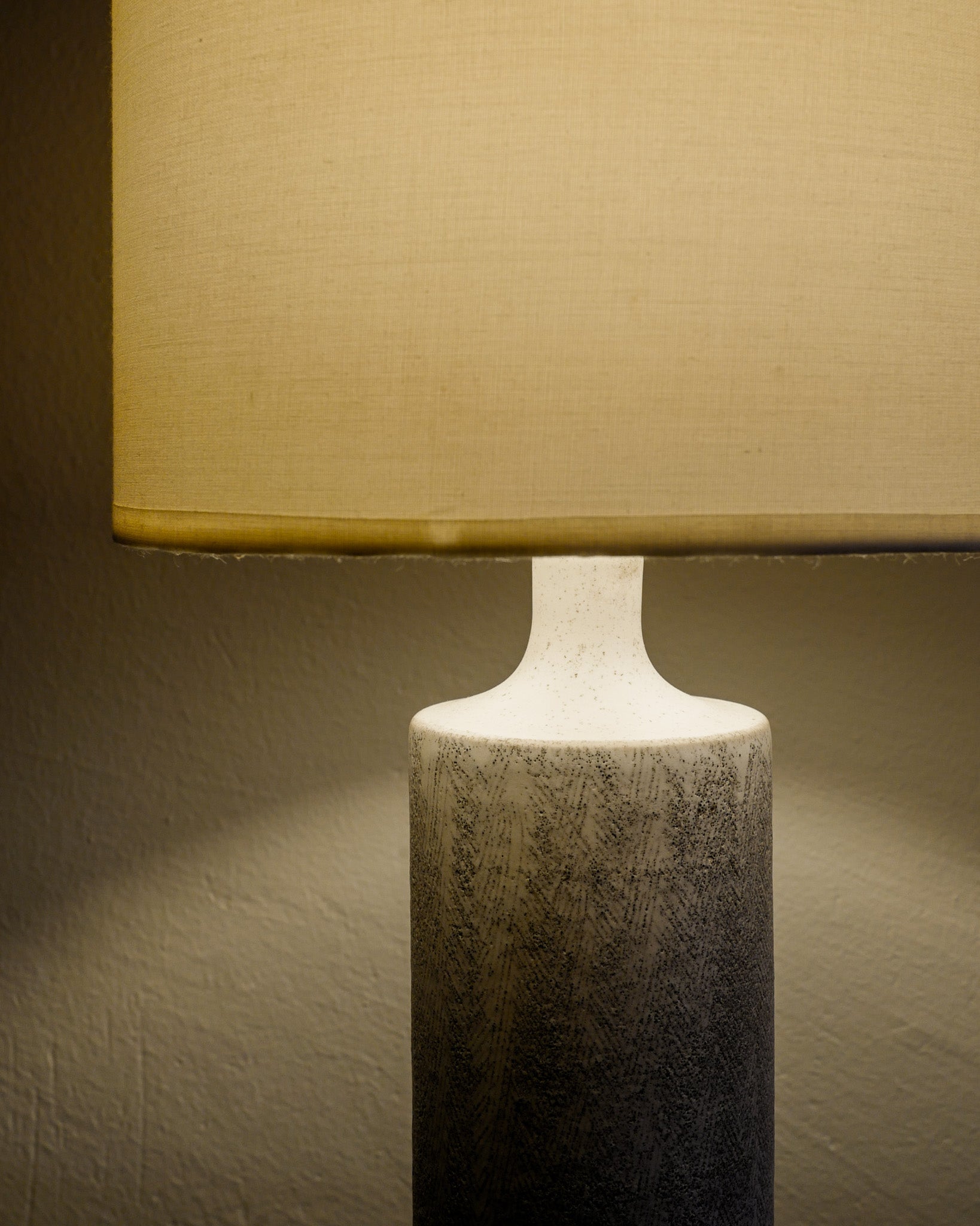 GEORGES JOUVE CERAMIC LAMP, 1950s
