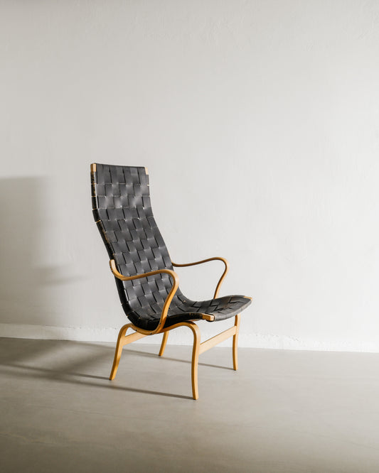 BRUNO MATHSSON "EVA" HIGHBACK CHAIR, 1960s